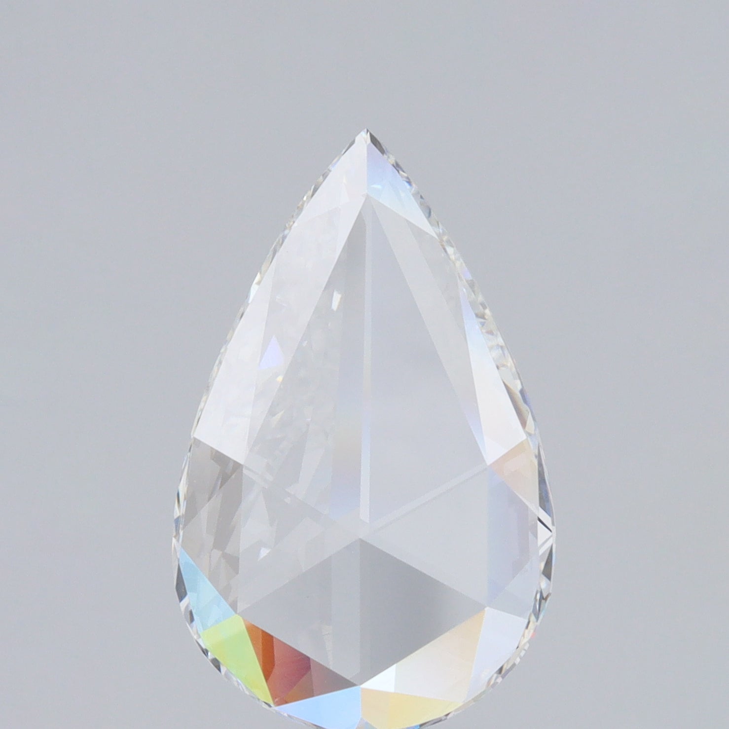 2.00ct | G/SI1 Pear Shape Rose Cut Diamond (GIA) - Modern Rustic Diamond