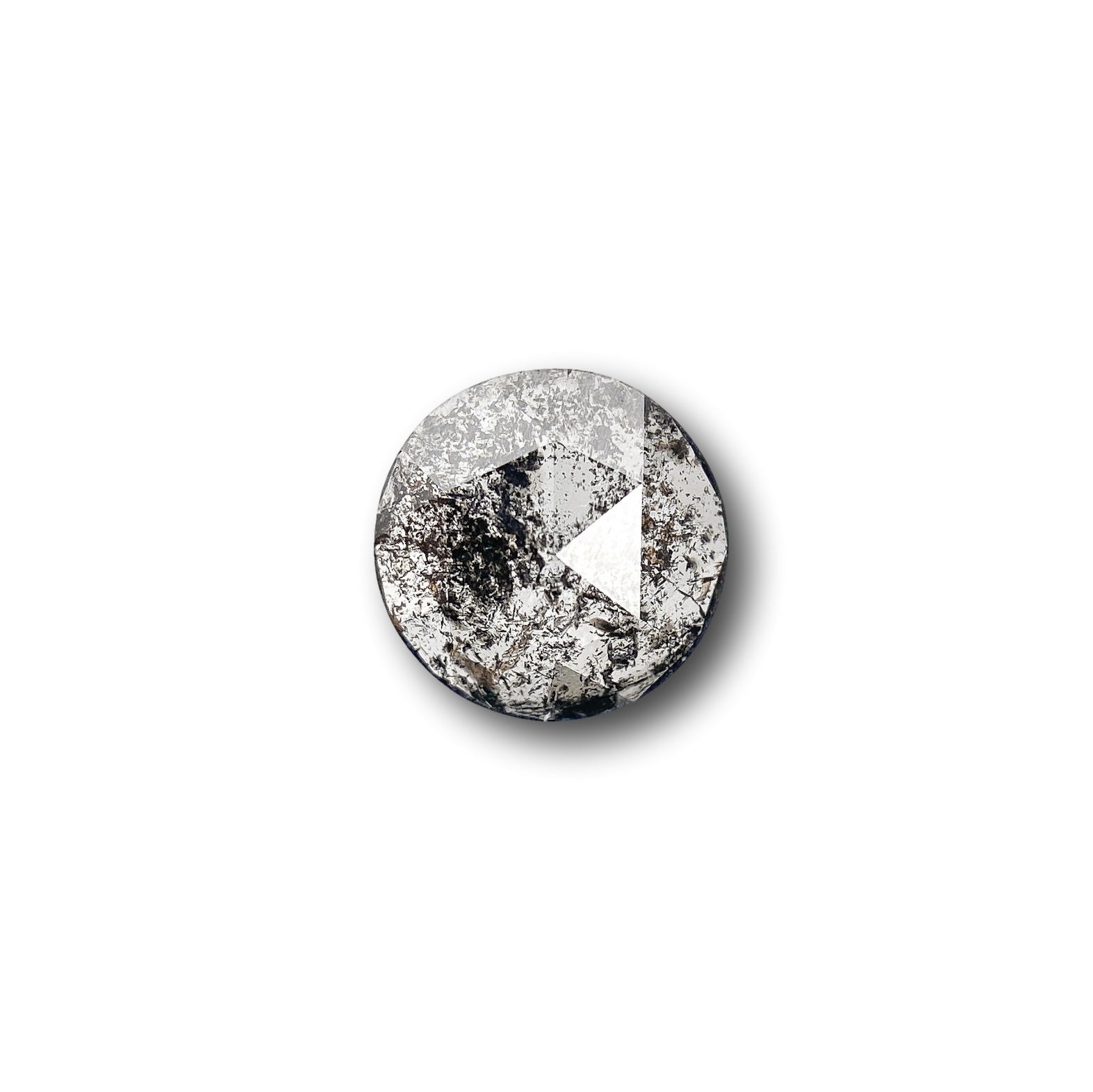 0.39ct | Rustic  Round Shape Rose Cut Diamond - Modern Rustic Diamond