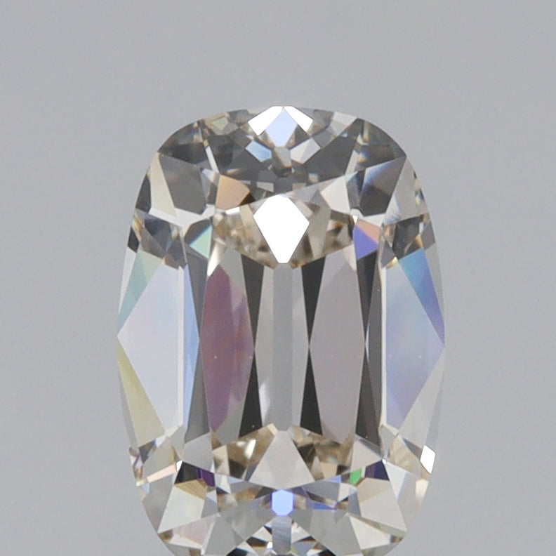 1.53ct | L/VS2 Cushion Shape Old Mine Cut Diamond (GIA) - Modern Rustic Diamond