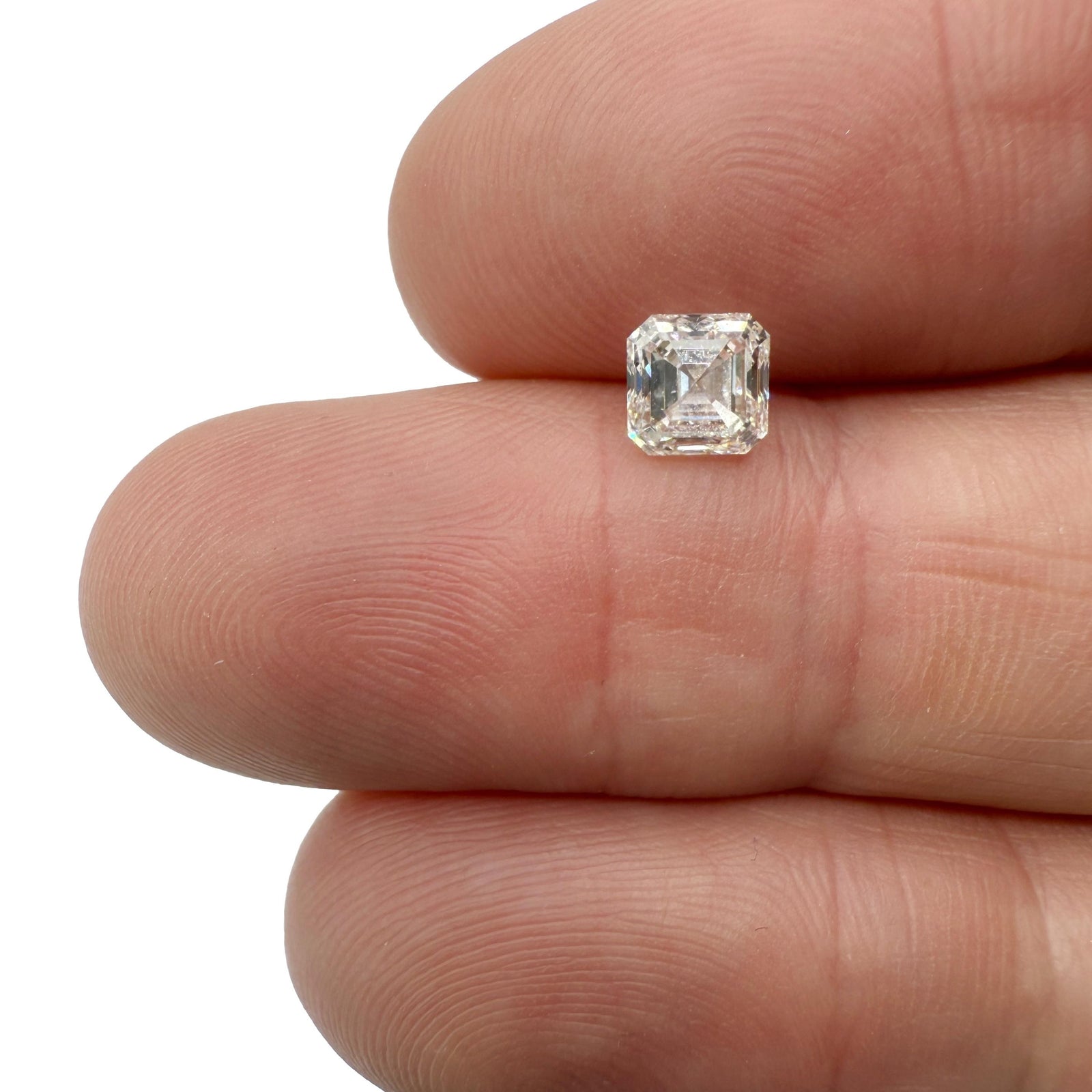 1.01ct | I/VS2 Asscher Shape Step Cut Diamond (GIA) - Modern Rustic Diamond