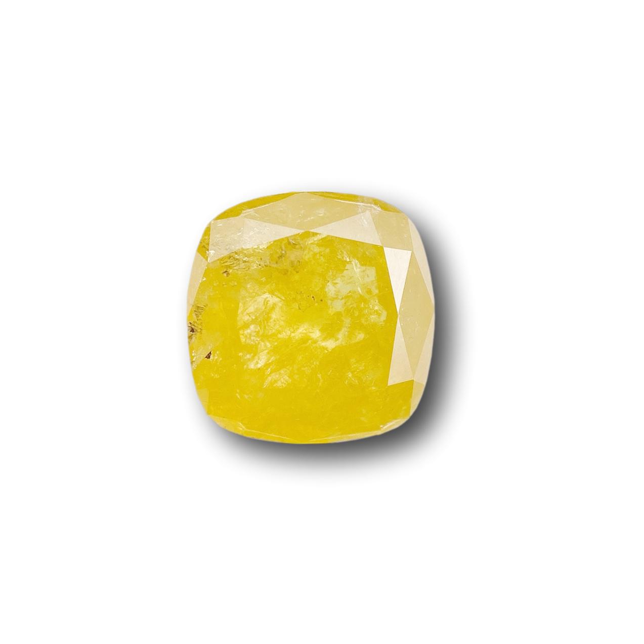 2.23ct | Salt & Pepper Cushion Shape Brilliant Cut Diamond - Modern Rustic Diamond