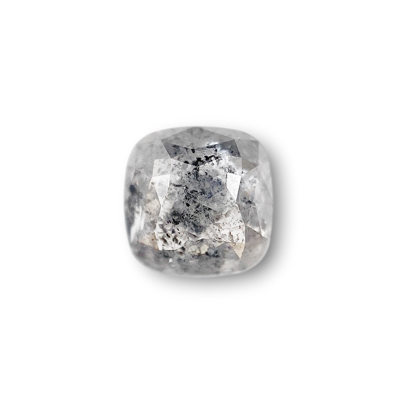 1.31ct | Rustic Cushion Shape Rose Cut Diamond - Modern Rustic Diamond
