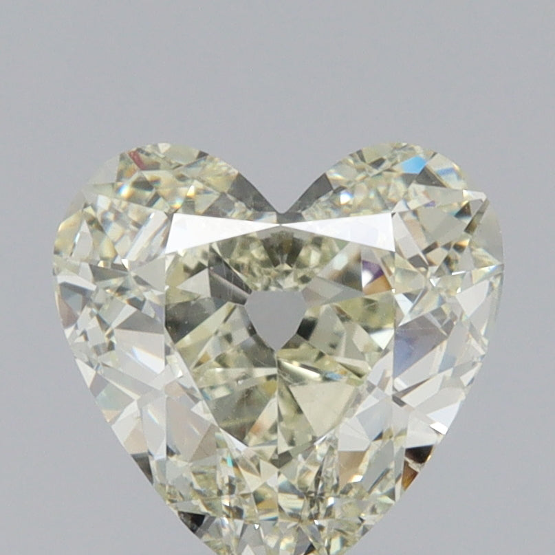 1.62ct | O-P/SI1 Heart Shape Old Mine Cut Diamond (GIA) - Modern Rustic Diamond