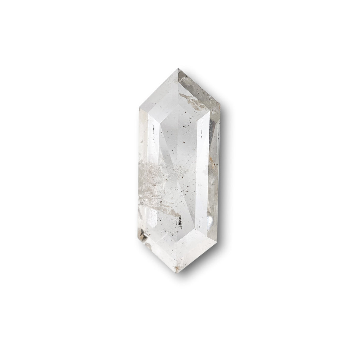 2.59ct | Rustic Hexagon Shape Rose Cut Diamond - Modern Rustic Diamond