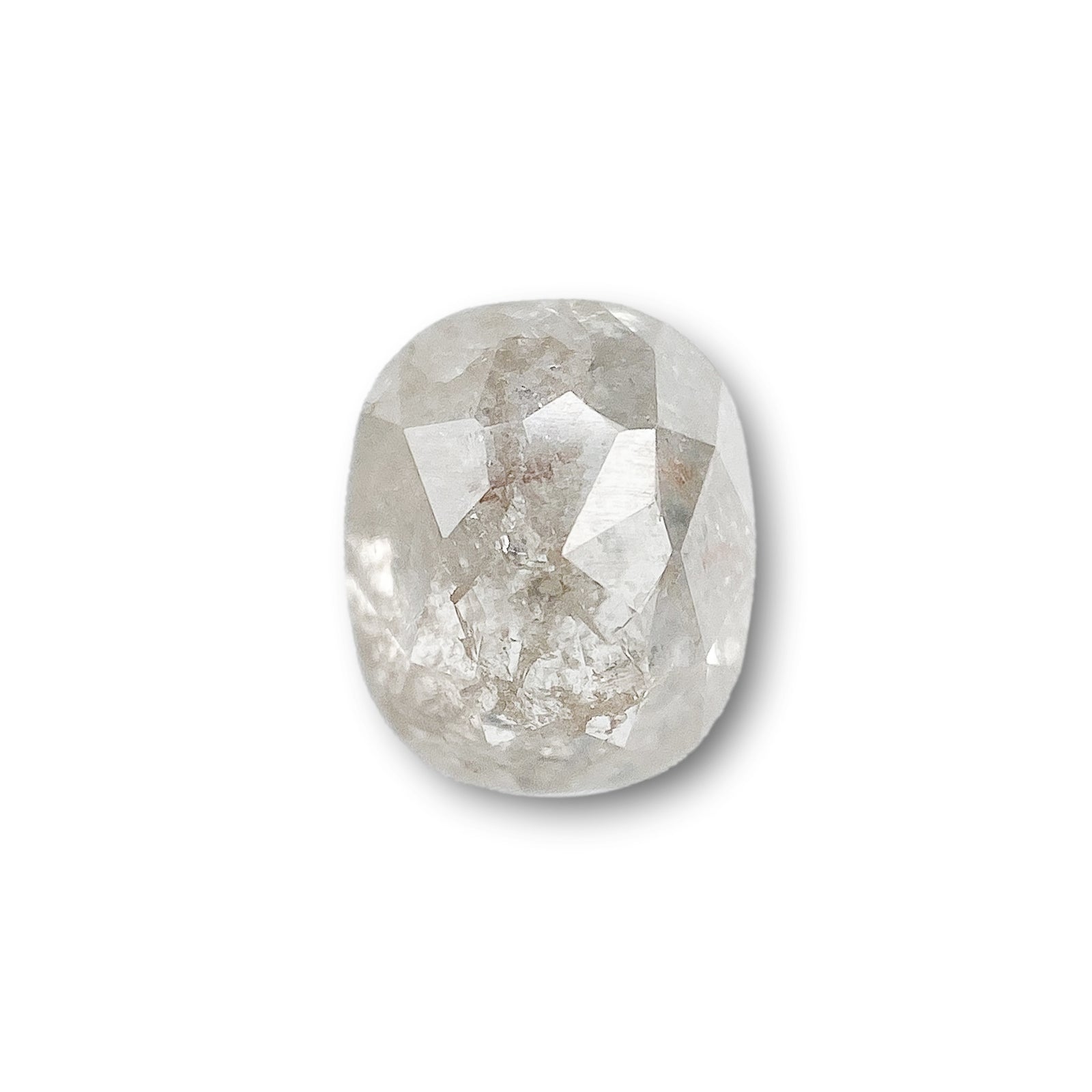 1.15ct | Rustic  Oval Shape Rose Cut Diamond - Modern Rustic Diamond