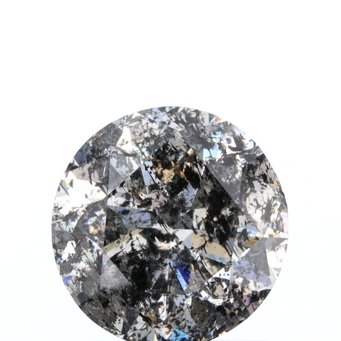 1.45ct | Rustic Round Shape Brilliant Cut Diamond - Modern Rustic Diamond