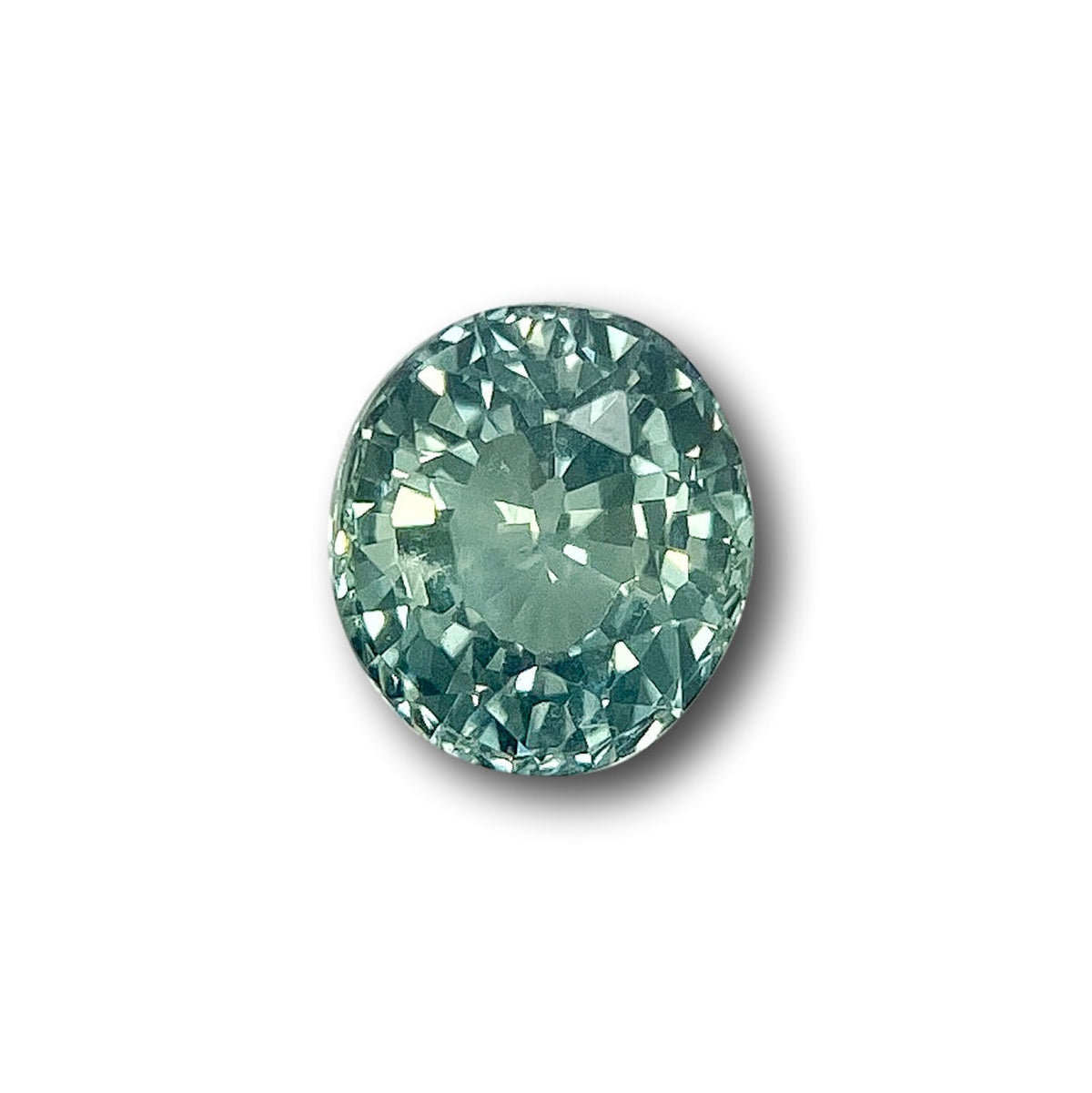 1.11ct | Brilliant Cut Oval Shape Blue Green Montana Sapphire-Modern Rustic Diamond