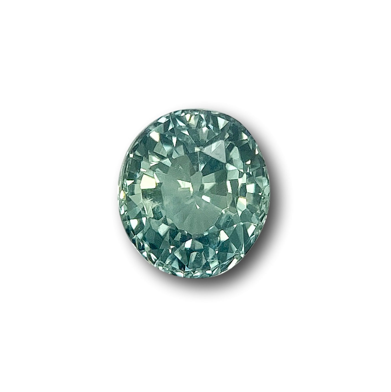 1.11ct | Brilliant Cut Oval Shape Blue Green Montana Sapphire-Modern Rustic Diamond