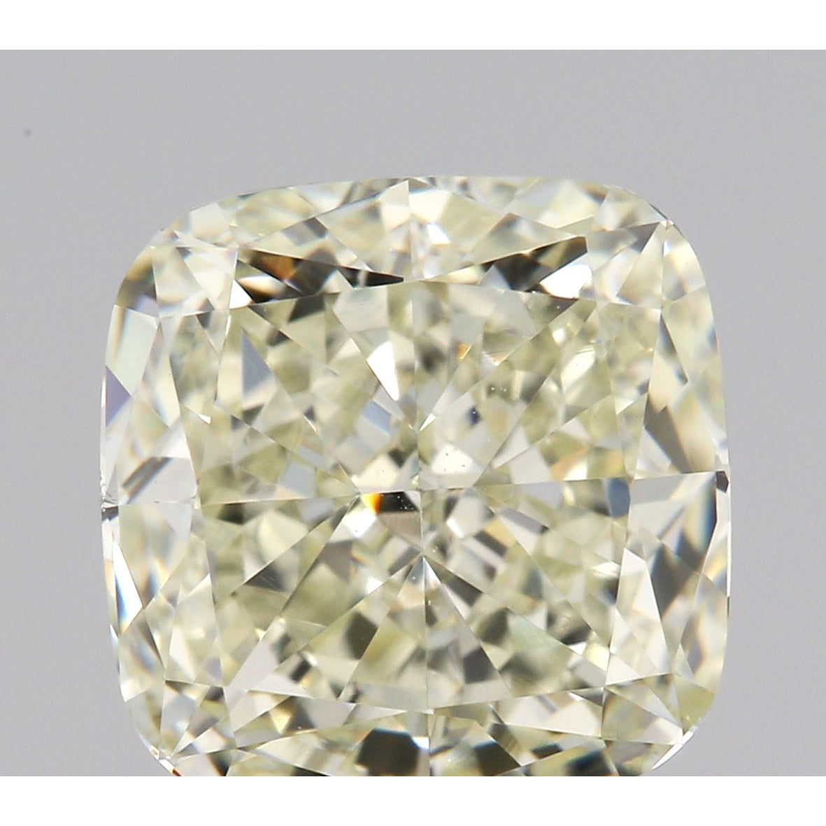 1.11ct | VVS1 Fancy Yellow Cushion Cut Diamond-Modern Rustic Diamond