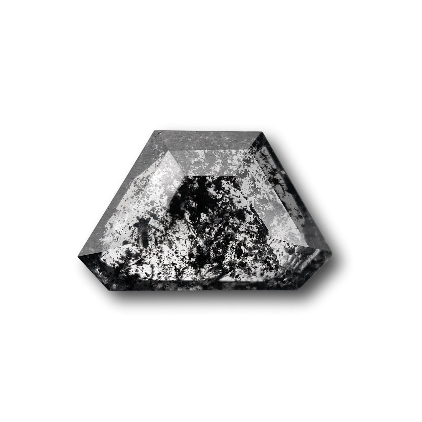 1.45ct | Rustic Trapezoid Shape Rose Cut Diamond - Modern Rustic Diamond