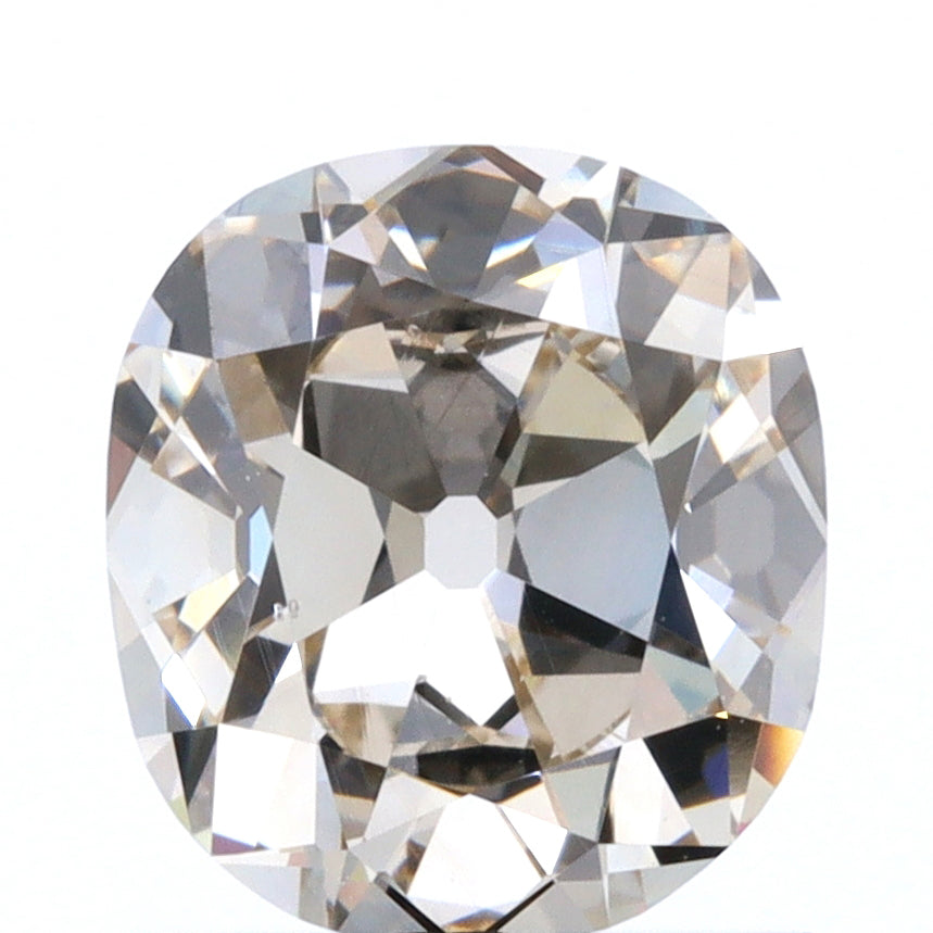 1.06ct | Light Brown VS Cushion Shape Old Mine Cut Diamond - Modern Rustic Diamond