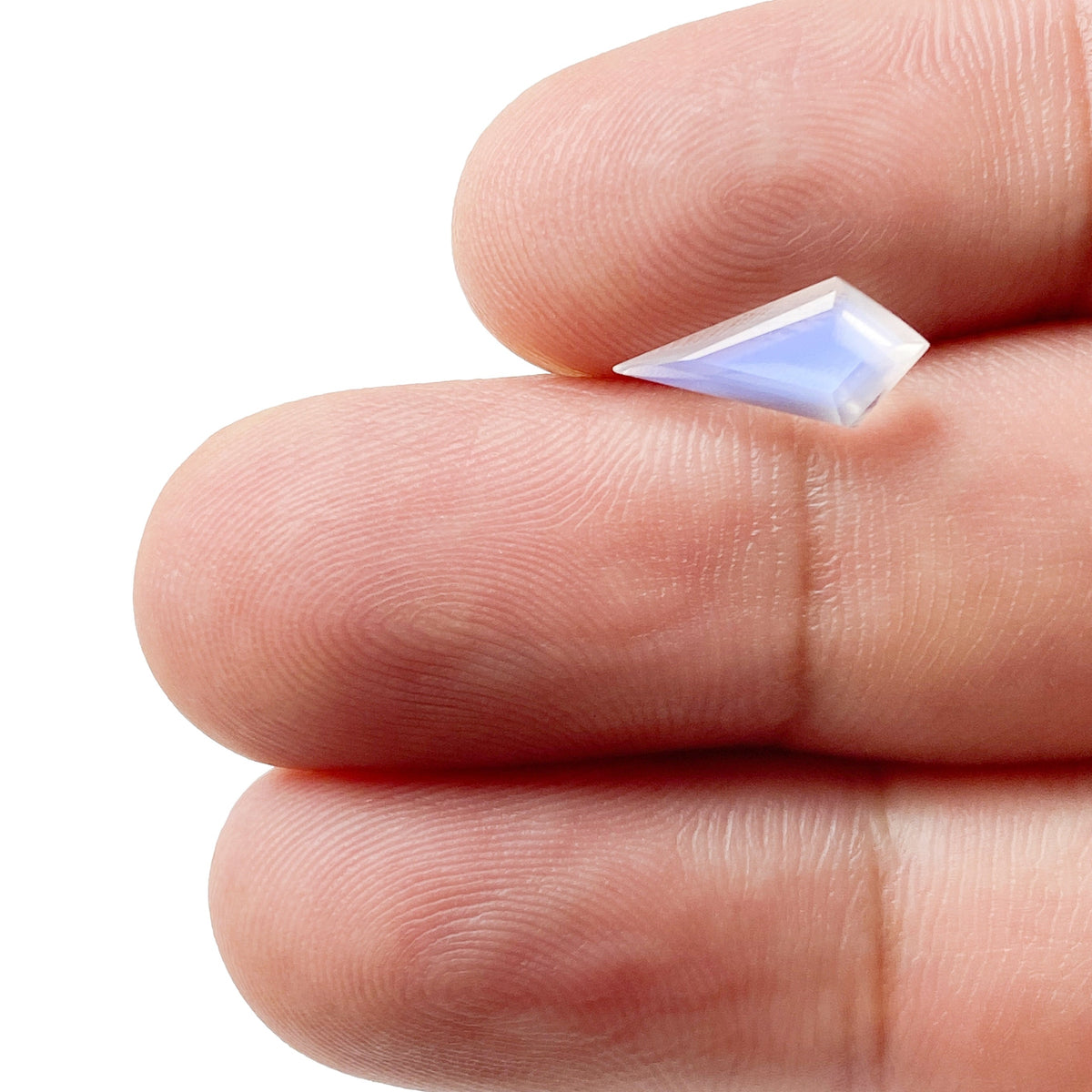 1.12ct | Kite Shape Step Cut Moonstone-Modern Rustic Diamond