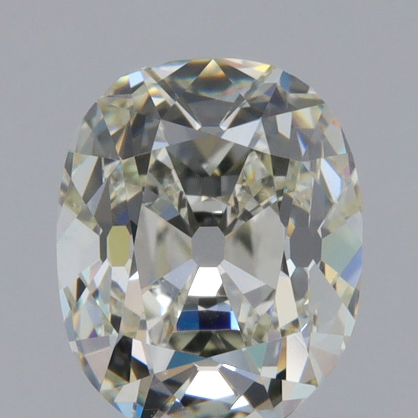 1.01ct | L/SI1 Cushion Shape Old Mine Cut Diamond (GIA) - Modern Rustic Diamond