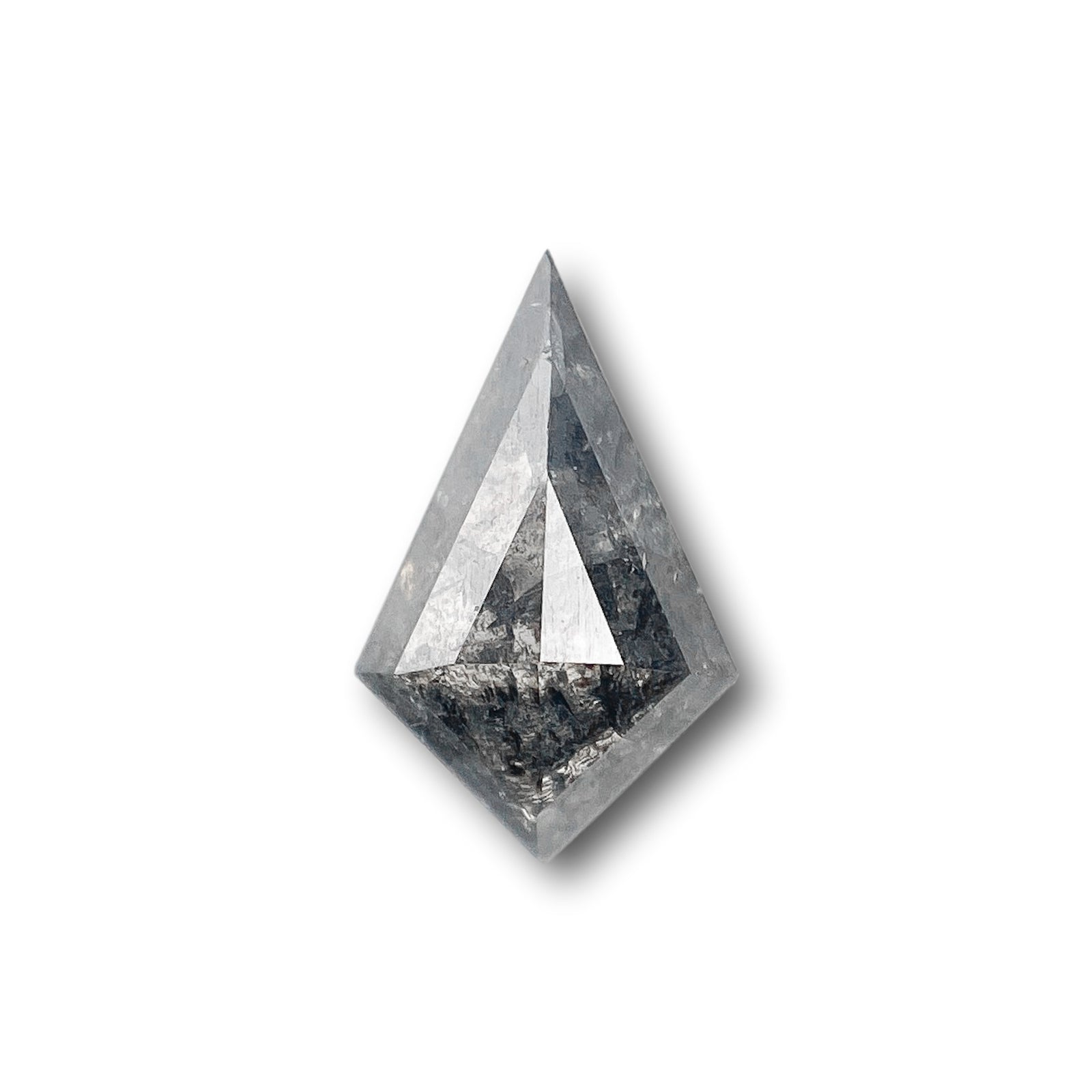 0.63ct | Rustic  Kite Shape Step Cut Diamond - Modern Rustic Diamond