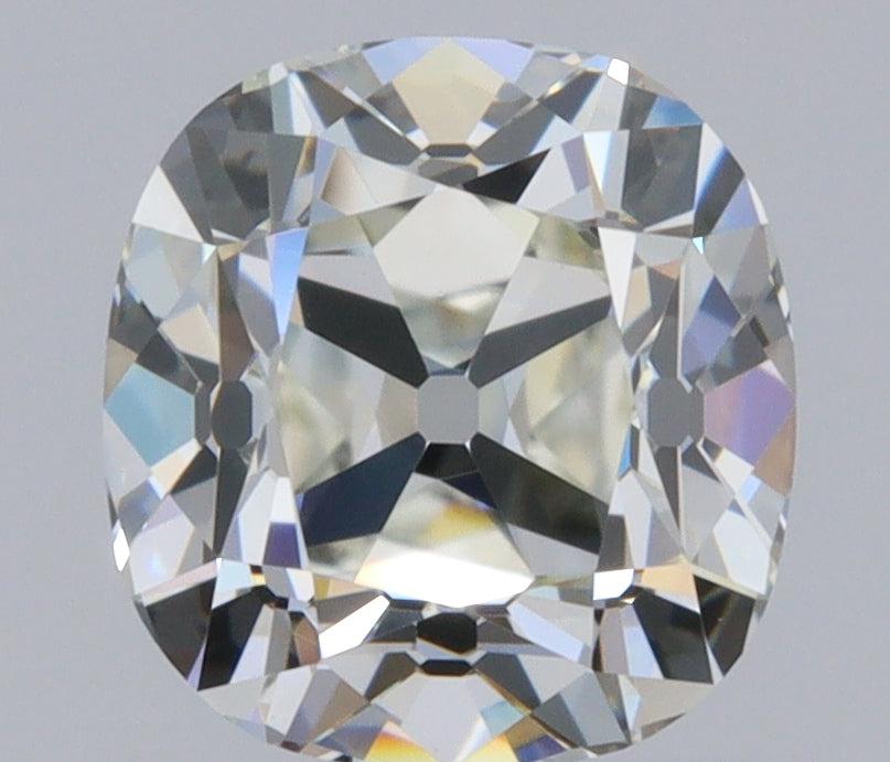 1.02ct | K/VVS2 Cushion Shape Old Mine Cut Diamond (GIA) - Modern Rustic Diamond