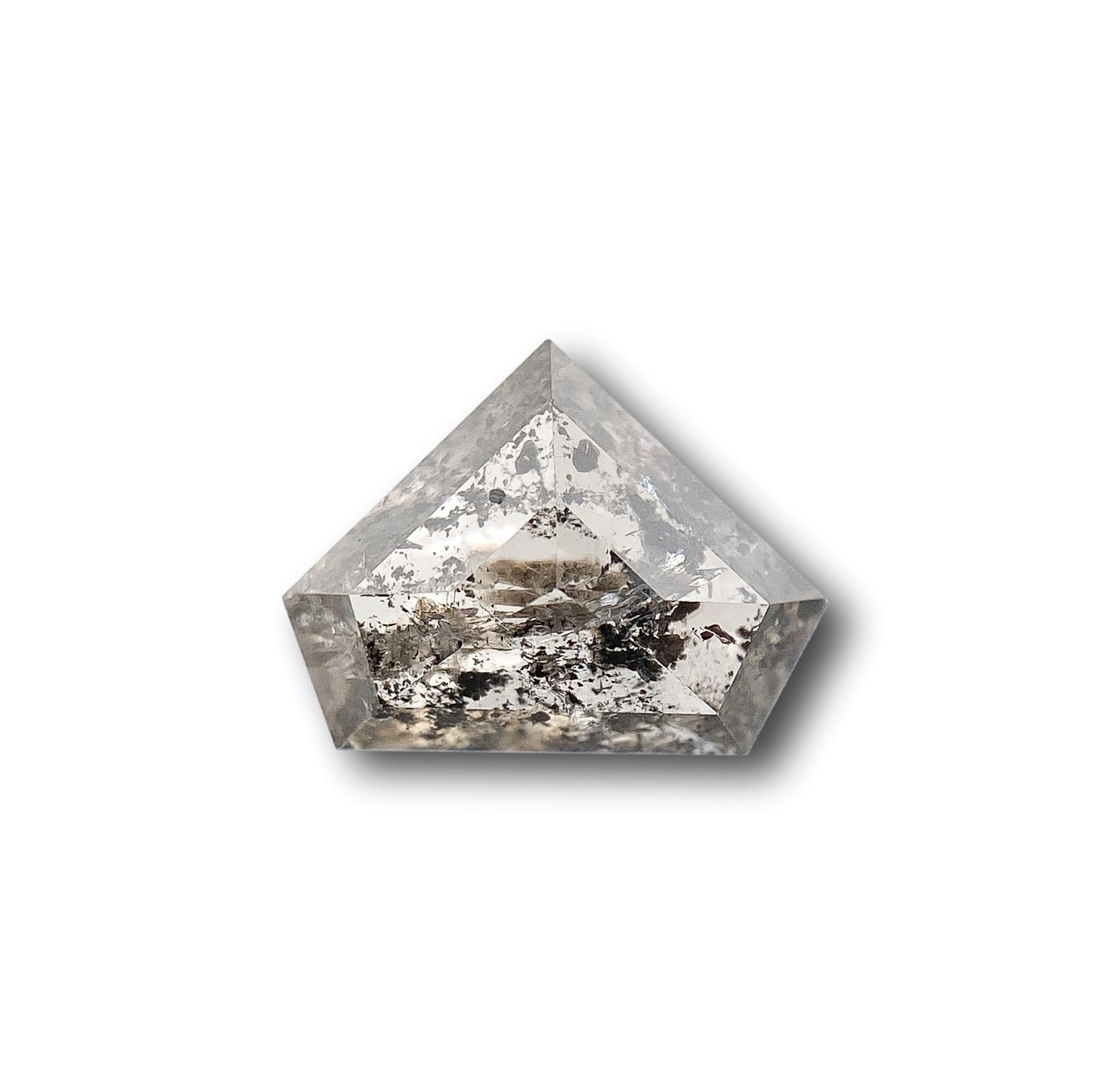 1.17ct | Rustic Shield Shape Rose Cut Diamond - Modern Rustic Diamond