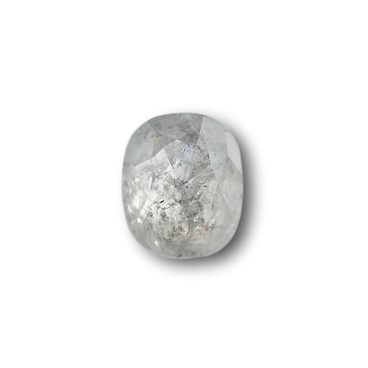 1.22ct | Rustic  Cushion Shape Rose Cut Diamond - Modern Rustic Diamond