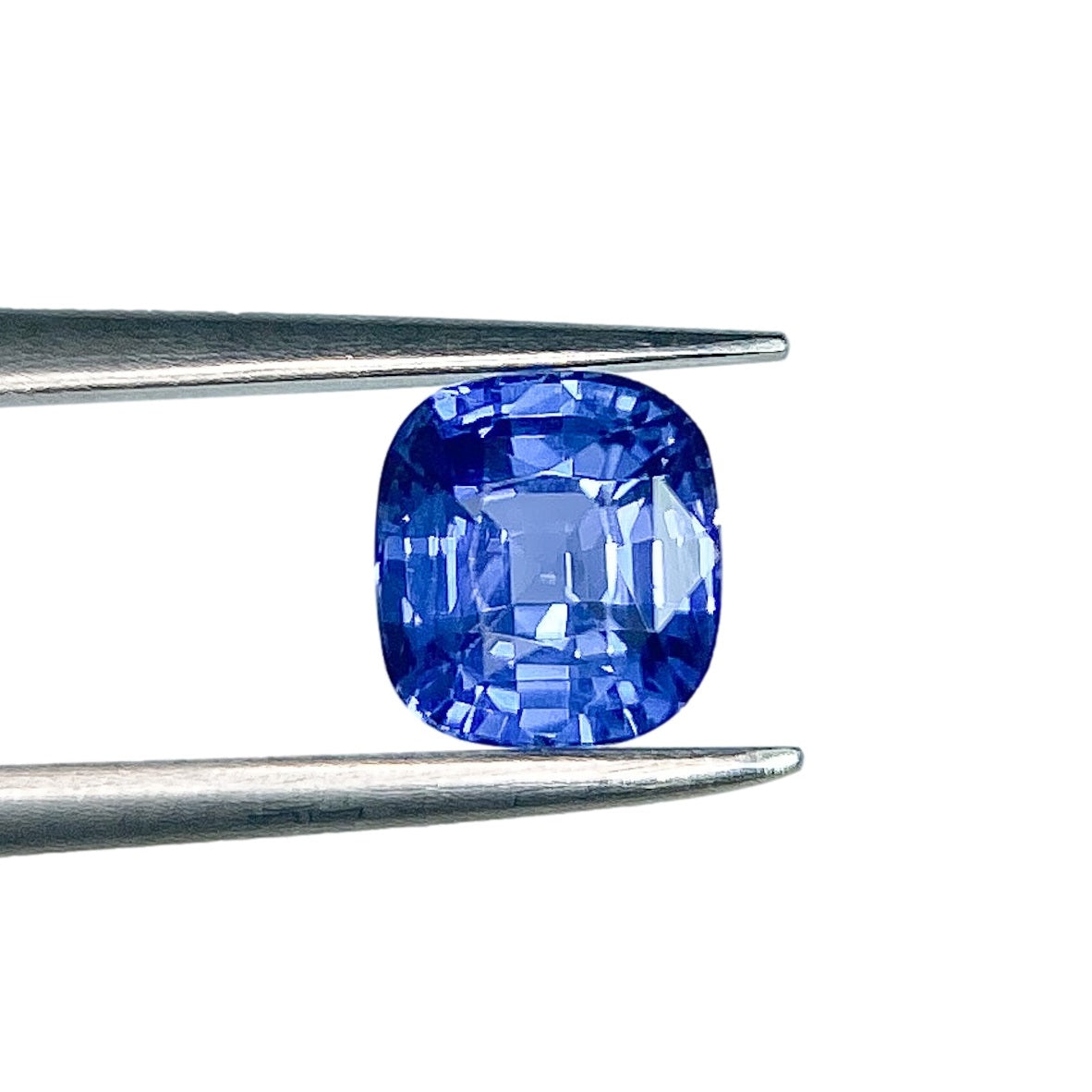 1.15ct | Brilliant Cut Cushion Shape Blue Sapphire-Modern Rustic Diamond