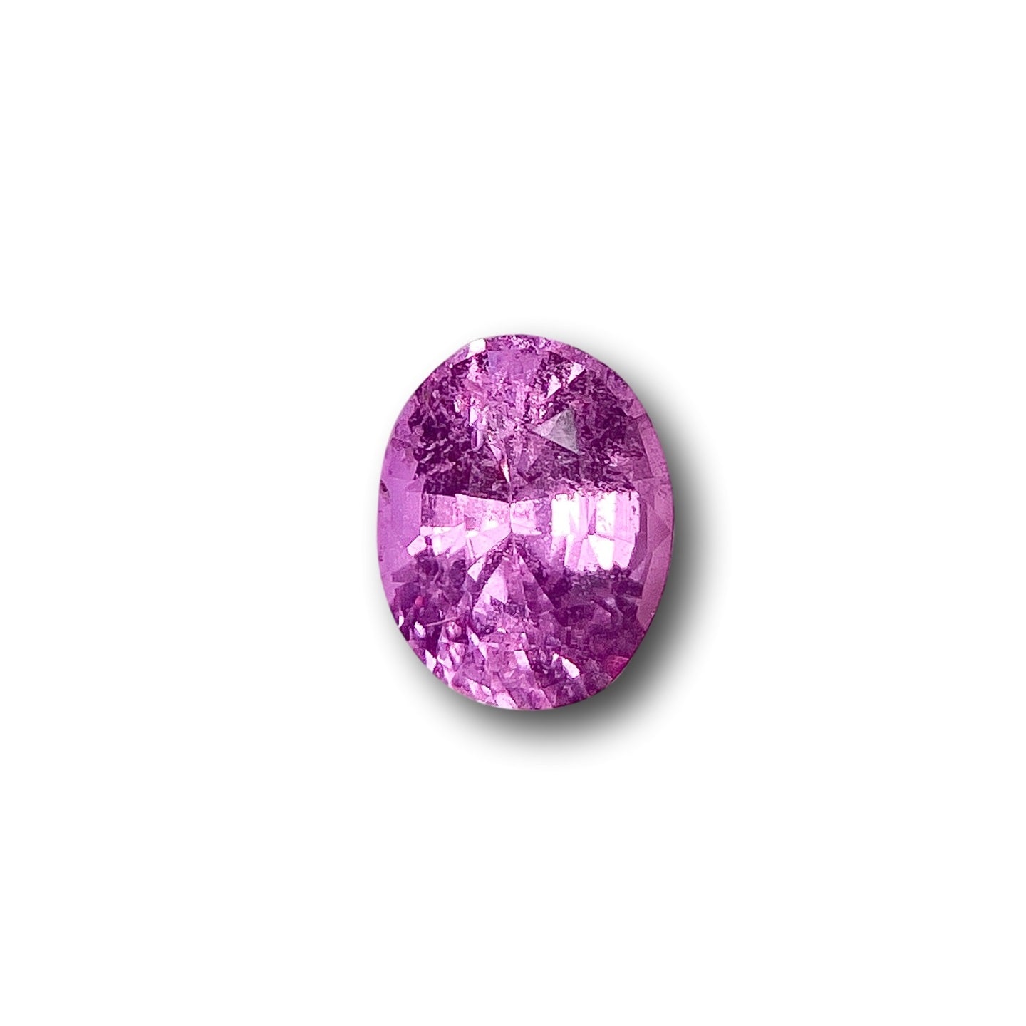 1.15ct | Brilliant Cut Oval Shape Pink Sapphire-Modern Rustic Diamond