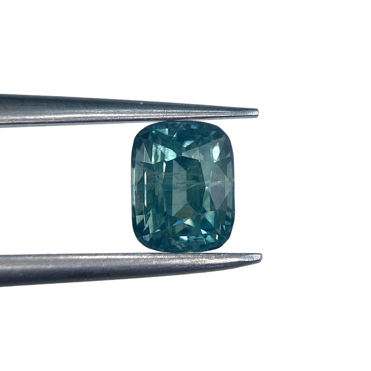1.16ct | Brilliant Cut Cushion Shape Blue Montana Sapphire-Modern Rustic Diamond
