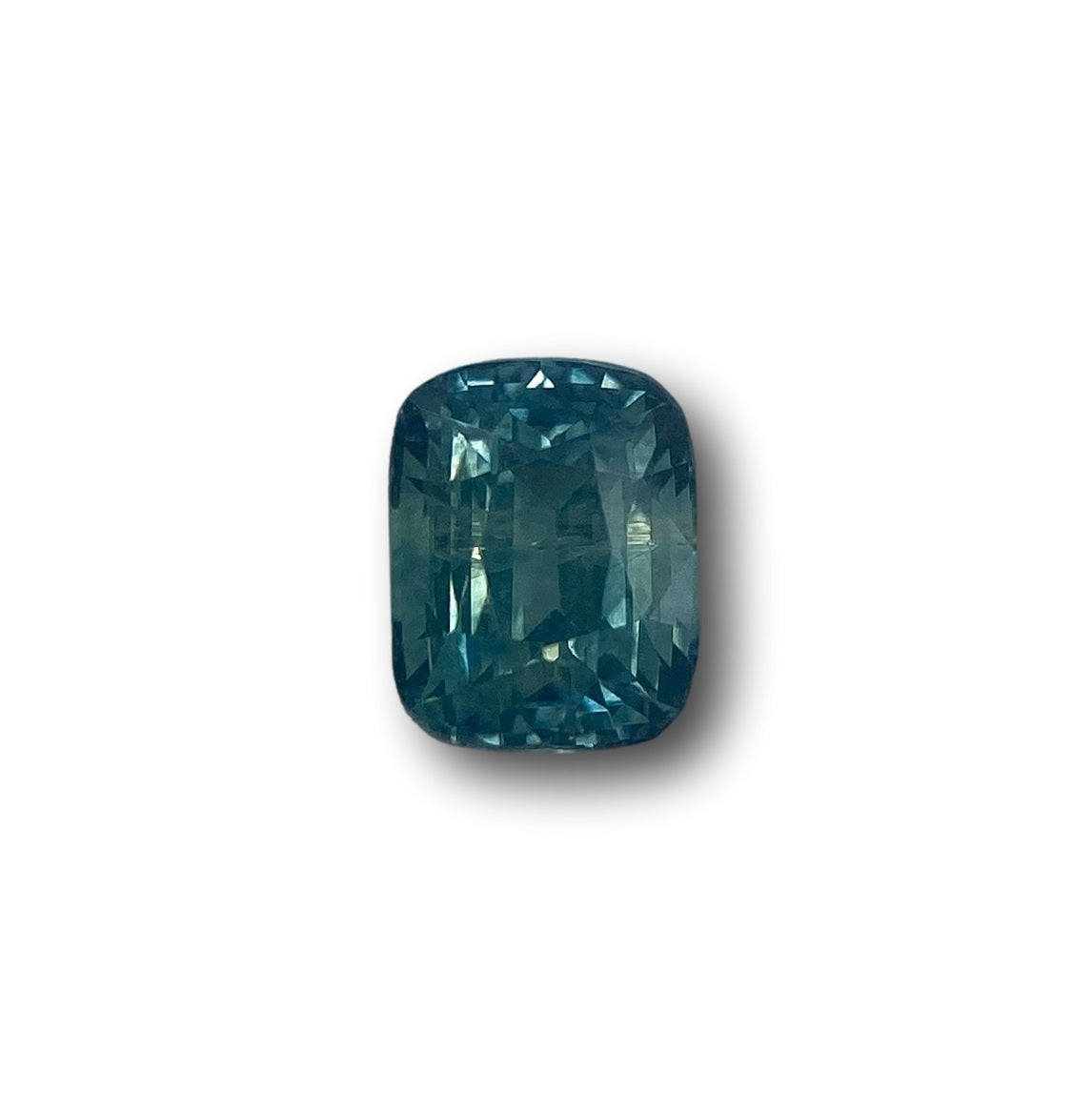 1.16ct | Brilliant Cut Cushion Shape Blue Montana Sapphire-Modern Rustic Diamond