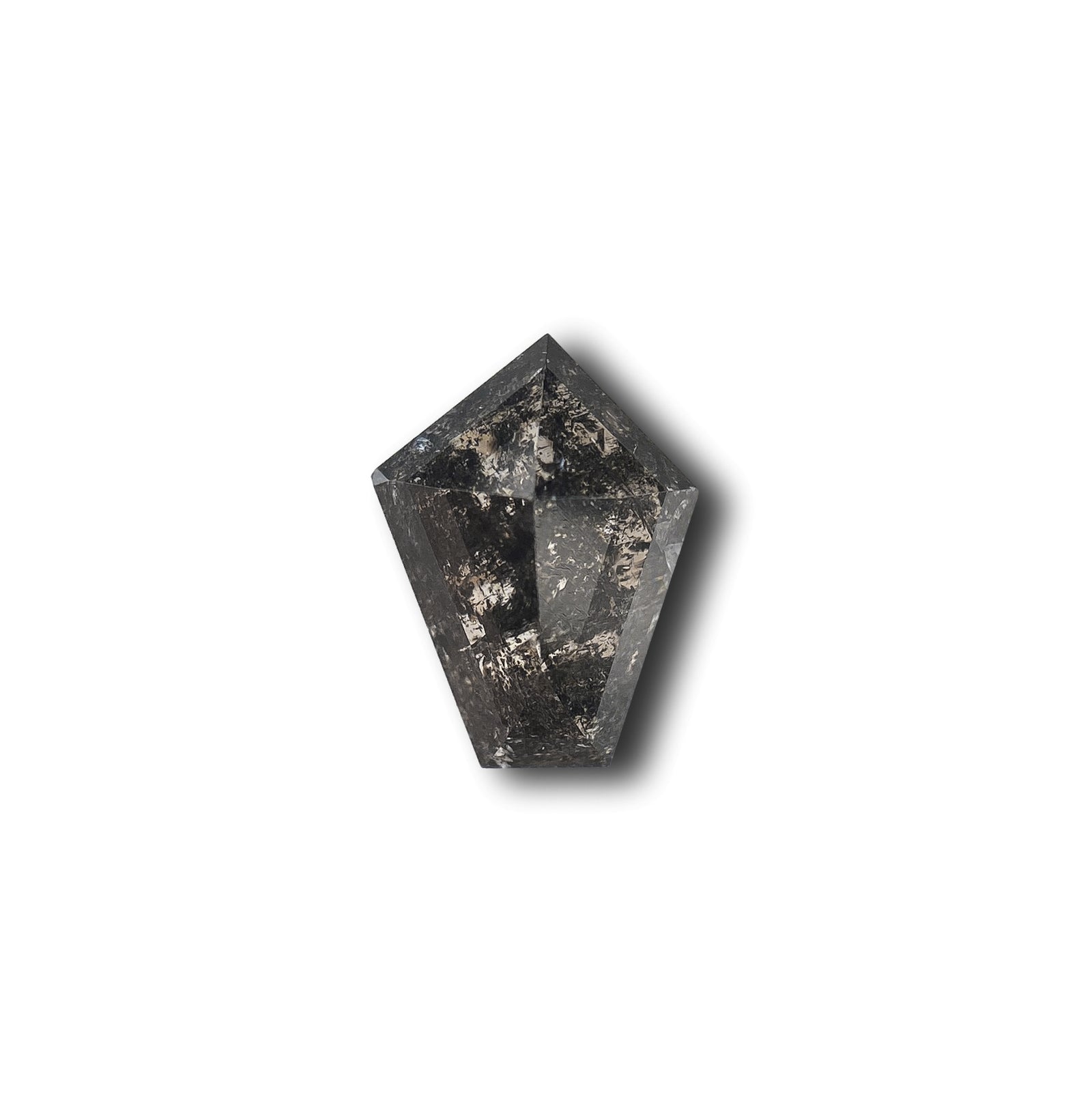 0.83ct | Rustic  Kite Shape Rose Cut Diamond - Modern Rustic Diamond
