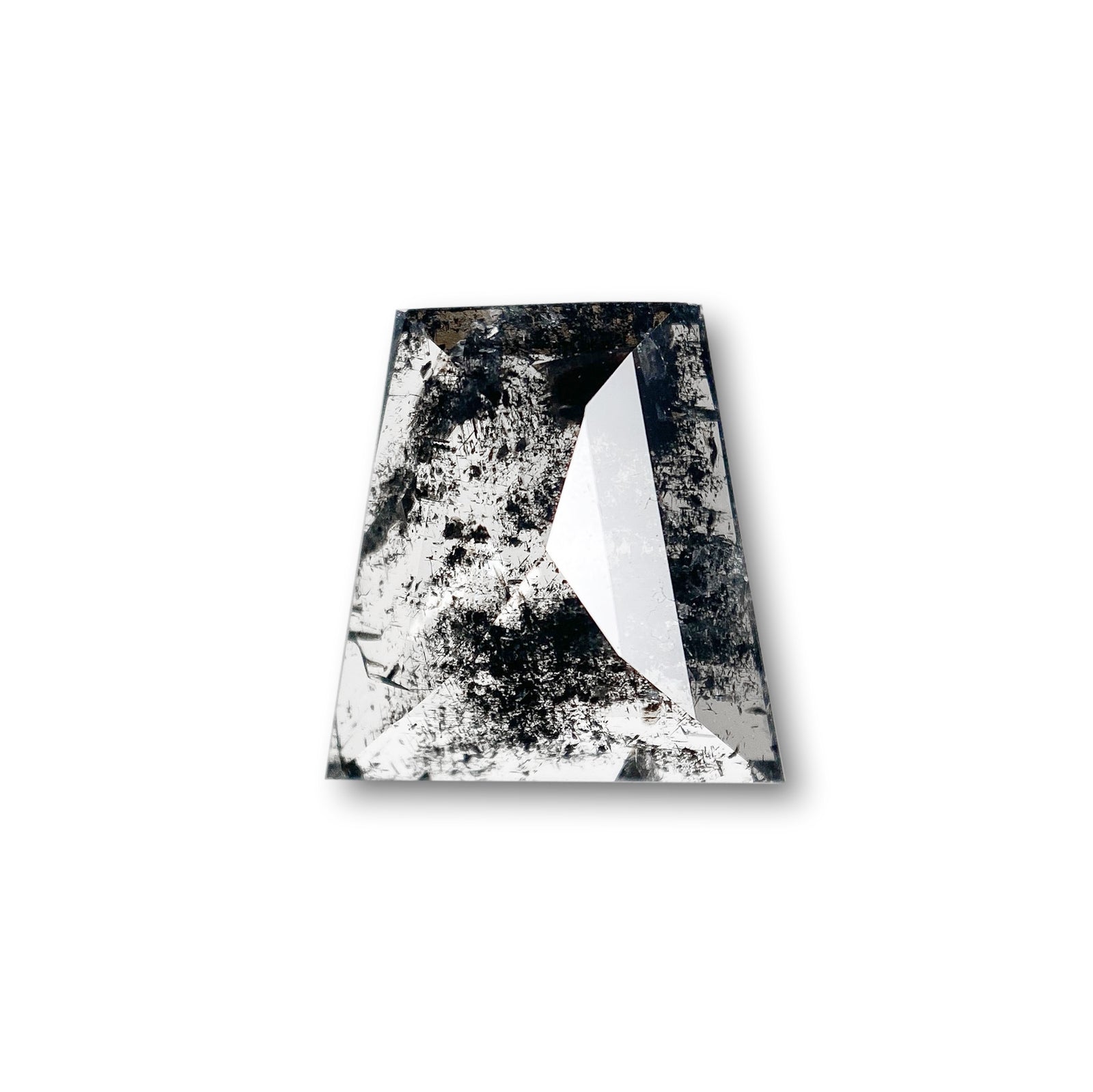 2.62ct | Rustic  Trapezoid Shape Rose Cut Diamond - Modern Rustic Diamond