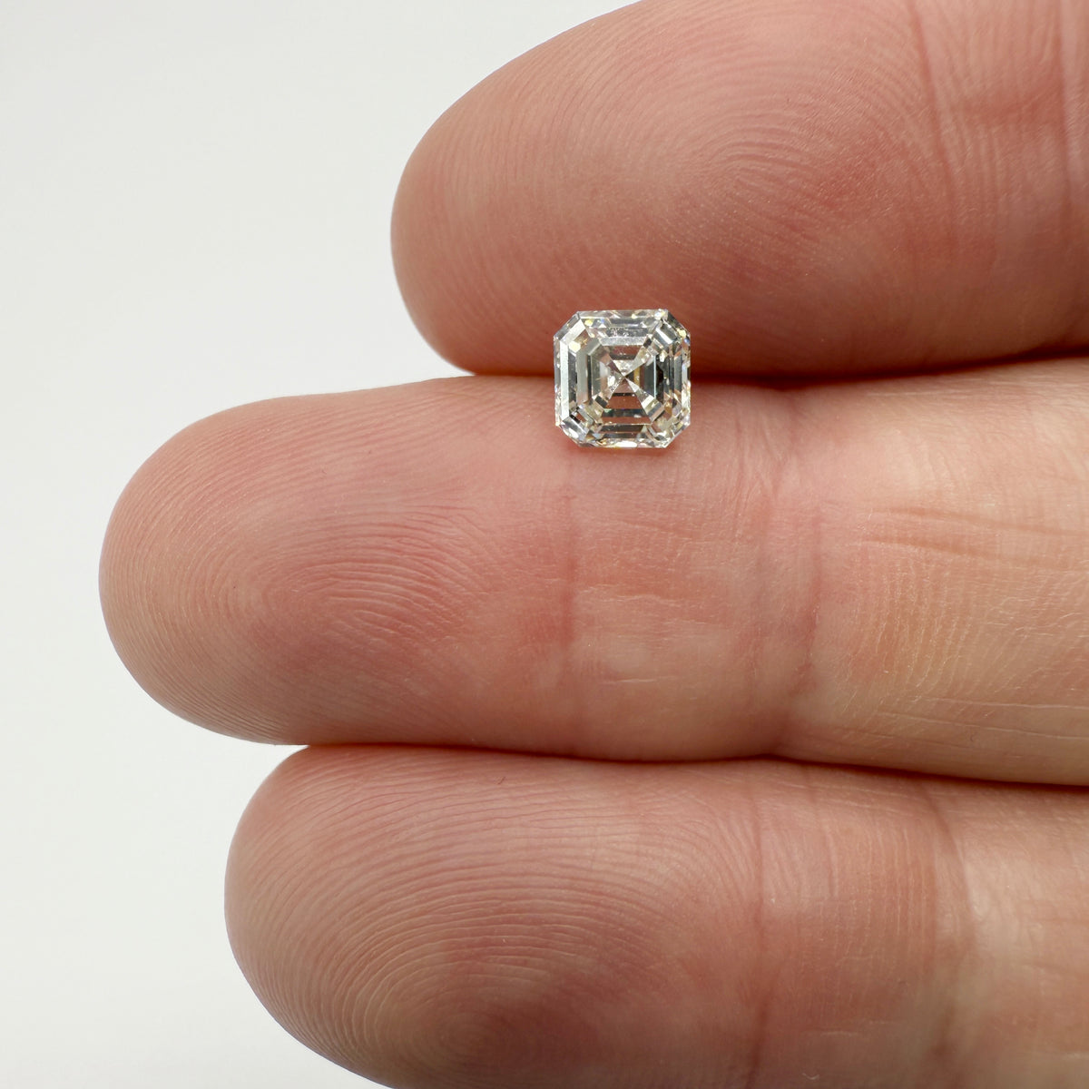 1.00ct | F/VS1 Asscher Shape Step Cut Diamond (GIA) - Modern Rustic Diamond