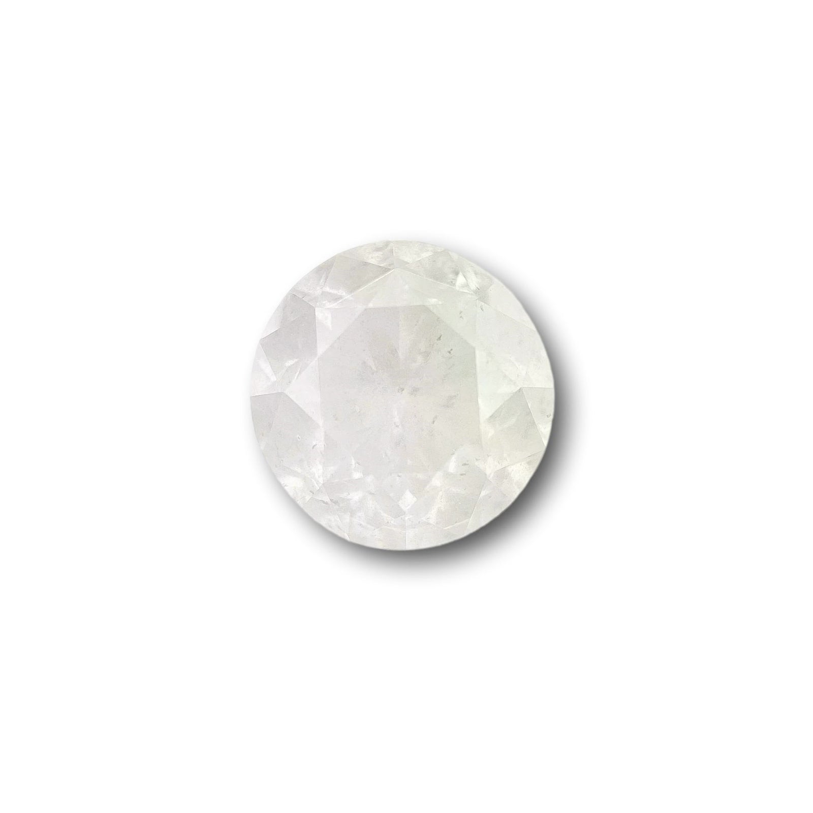1.64ct | Salt & Pepper Round Shape Brilliant Cut Diamond - Modern Rustic Diamond
