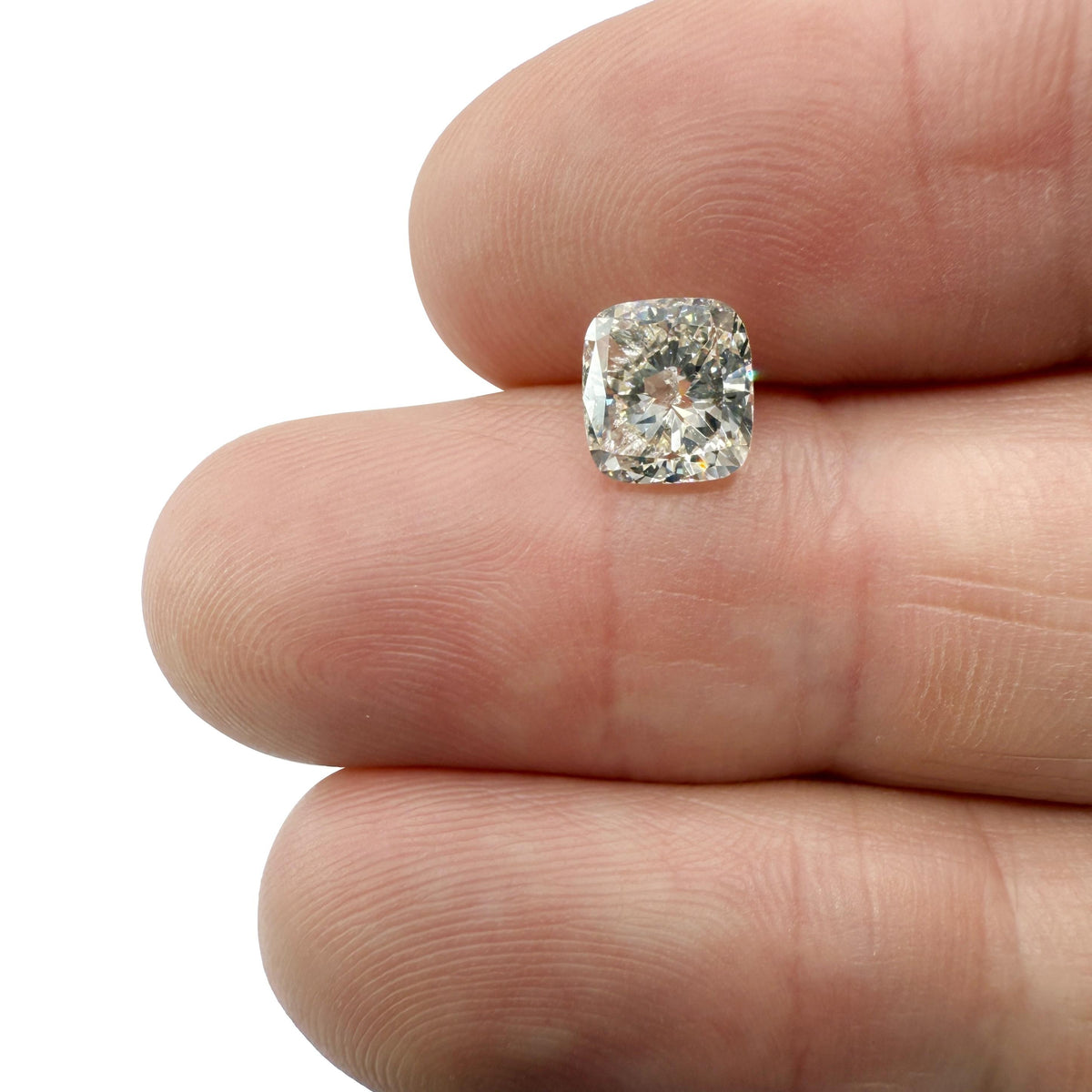 1.81ct | J/VS1 Cushion Shape Brilliant Cut Diamond (GIA) - Modern Rustic Diamond