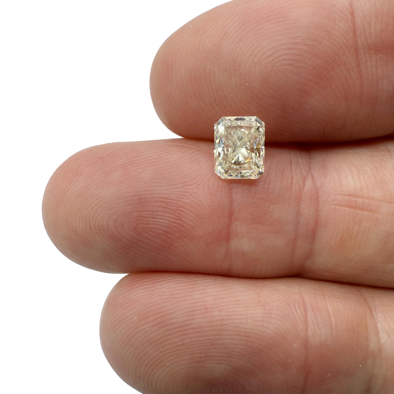 1.26ct | M/VS1 Radiant Shape Brilliant Cut Diamond (GIA) - Modern Rustic Diamond
