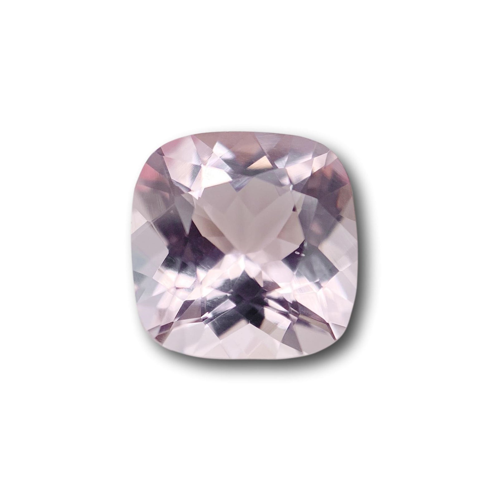 2.58ct |  Cushion Shape  Morganite - Modern Rustic Diamond