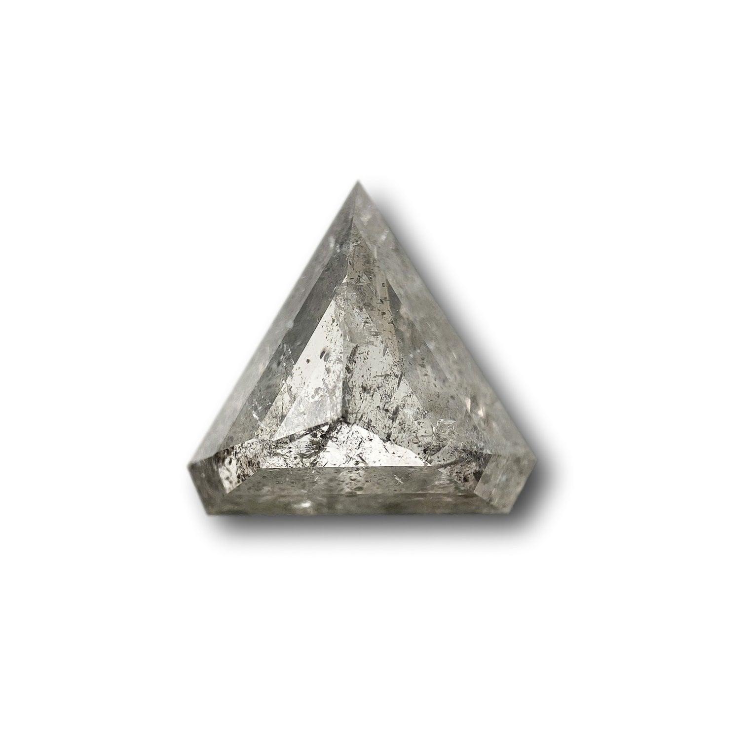 3.07ct | Rustic Shield Shape Rose Cut Diamond - Modern Rustic Diamond