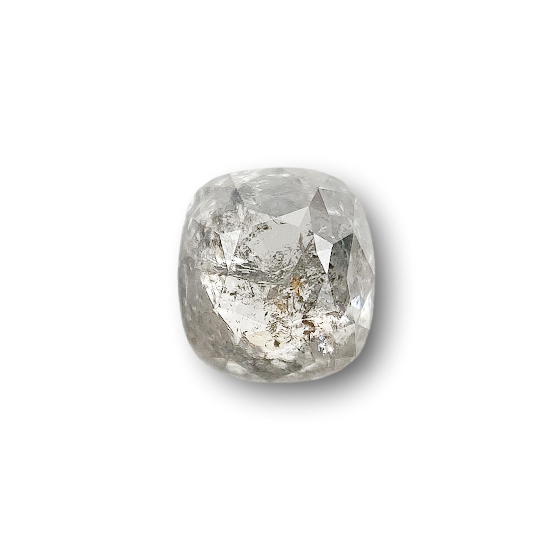 0.82ct | Rustic Cushion Shape Rose Cut Diamond - Modern Rustic Diamond
