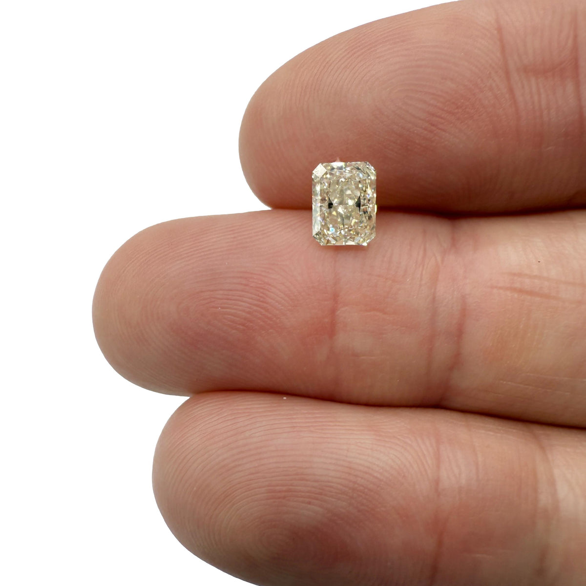 1.06ct | M/I1 Radiant Shape Brilliant Cut Diamond (GIA) - Modern Rustic Diamond