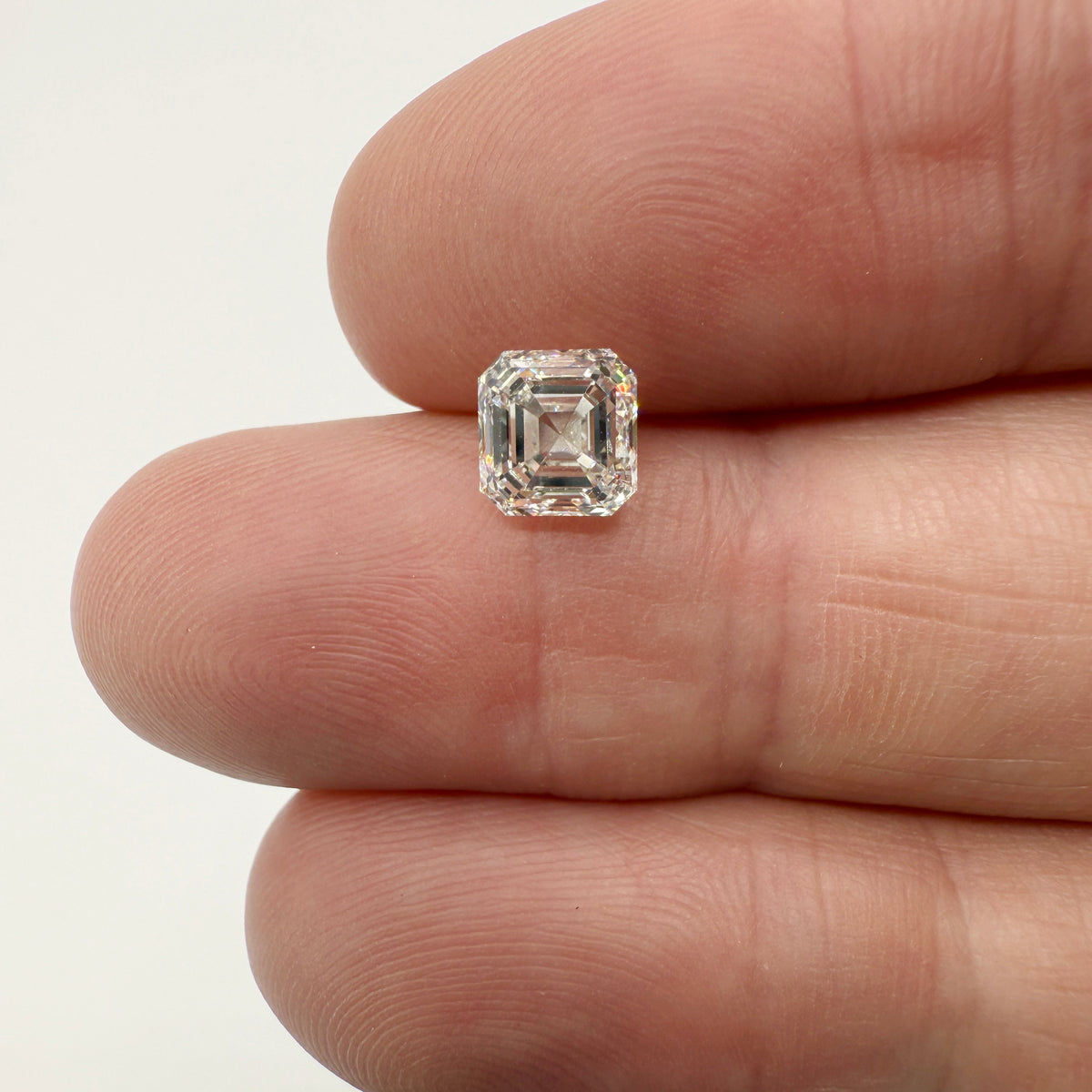 1.70ct | J/VVS2 Asscher Shape Step Cut Diamond (GIA) - Modern Rustic Diamond