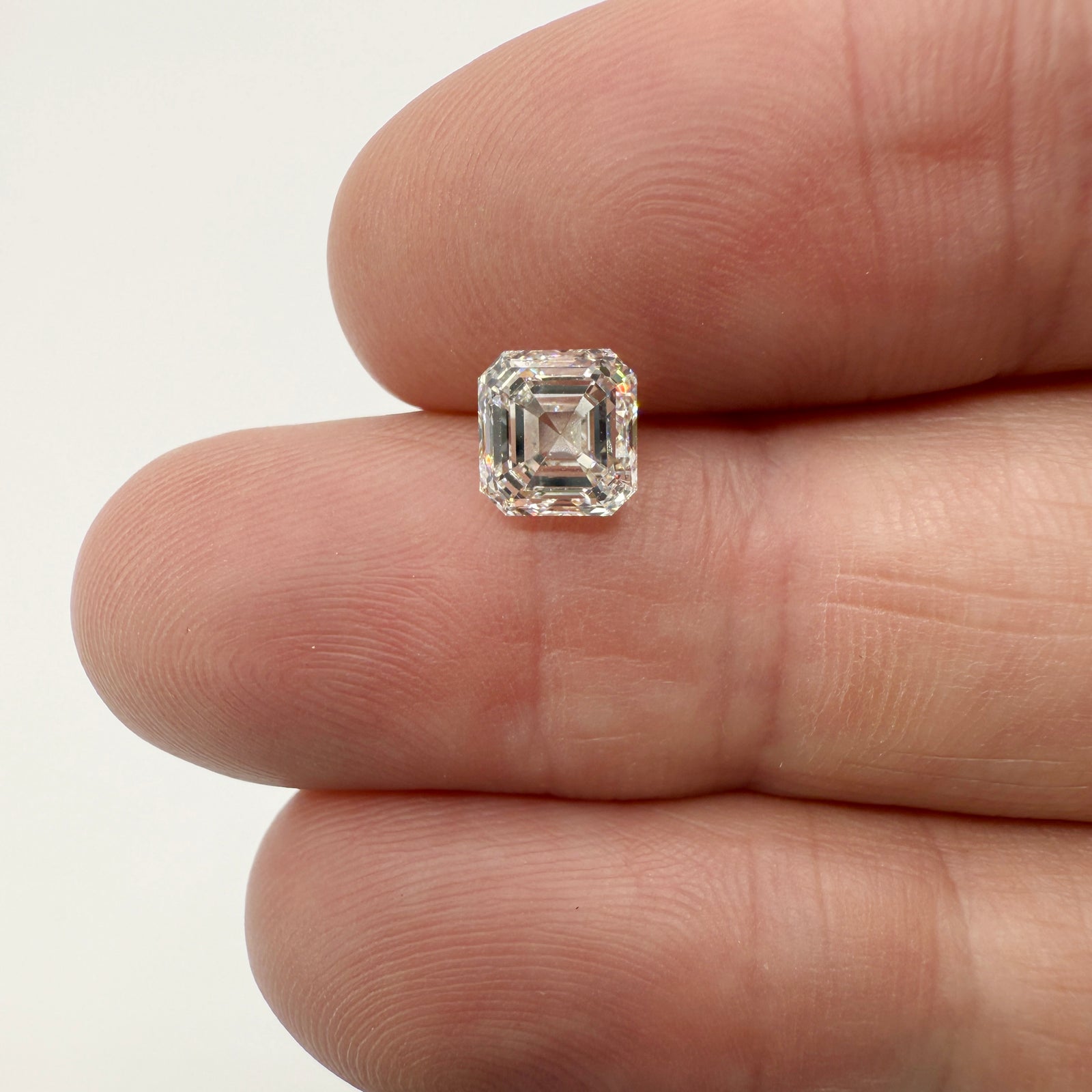 1.70ct | J/VVS2 Asscher Shape Step Cut Diamond (GIA) - Modern Rustic Diamond