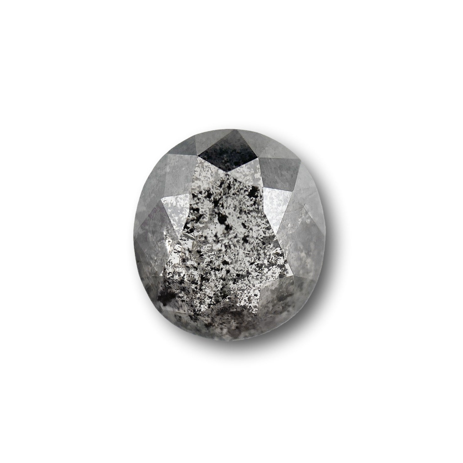 0.95ct | Rustic  Oval Shape Rose Cut Diamond - Modern Rustic Diamond