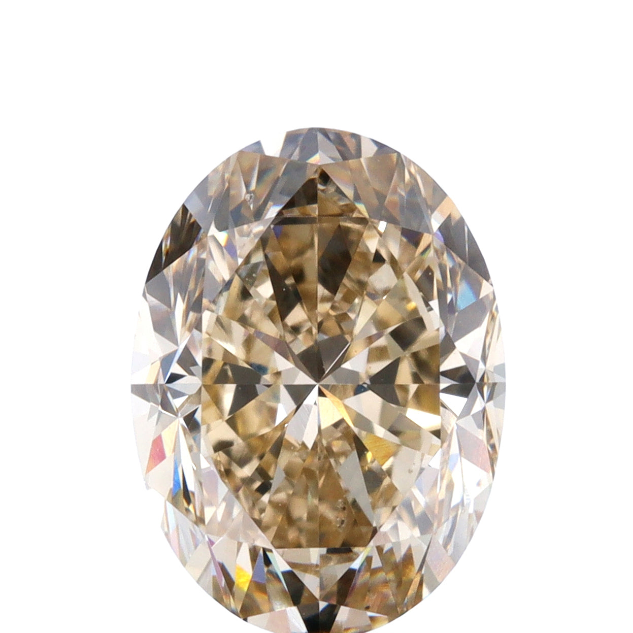 2.00ct | U-V/SI1 Oval Shape Brilliant Cut Diamond (GIA) - Modern Rustic Diamond
