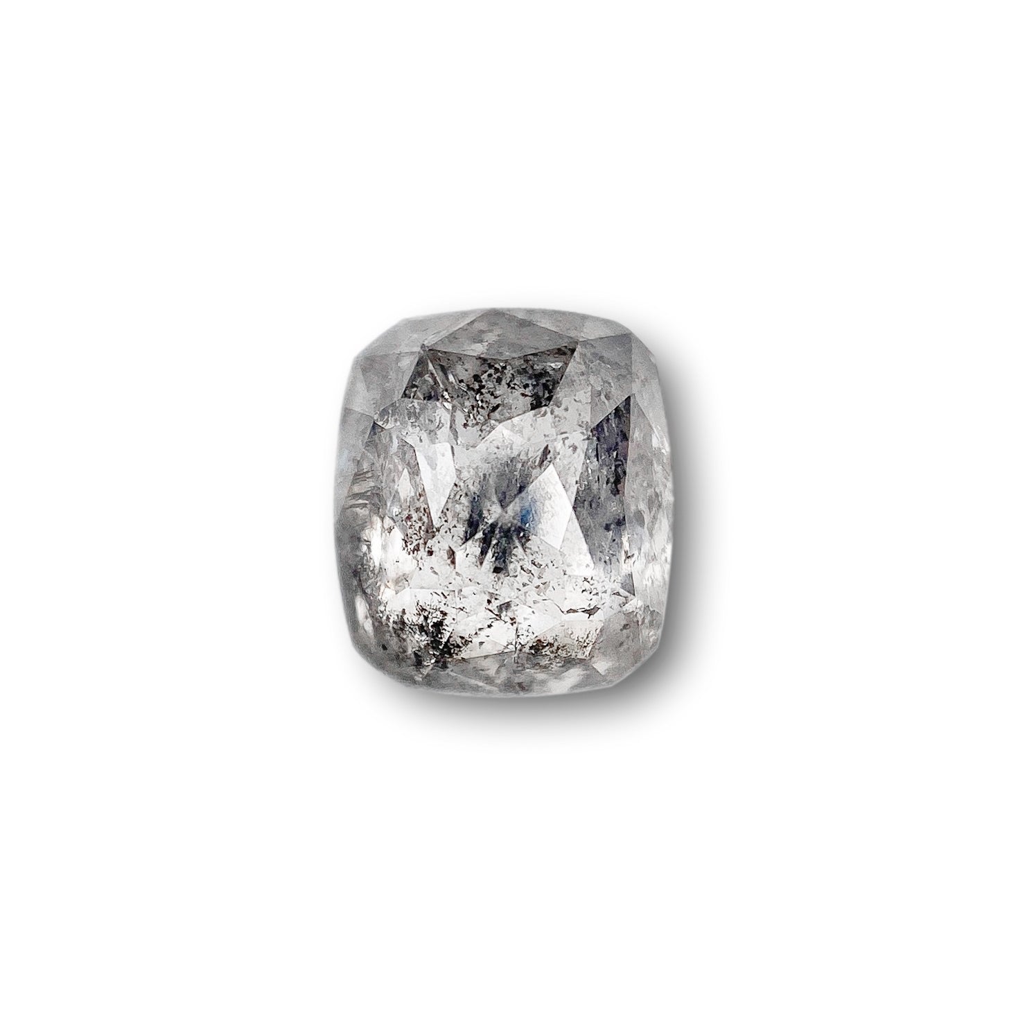 1.00ct | Rustic Cushion Shape Brilliant Cut Diamond - Modern Rustic Diamond