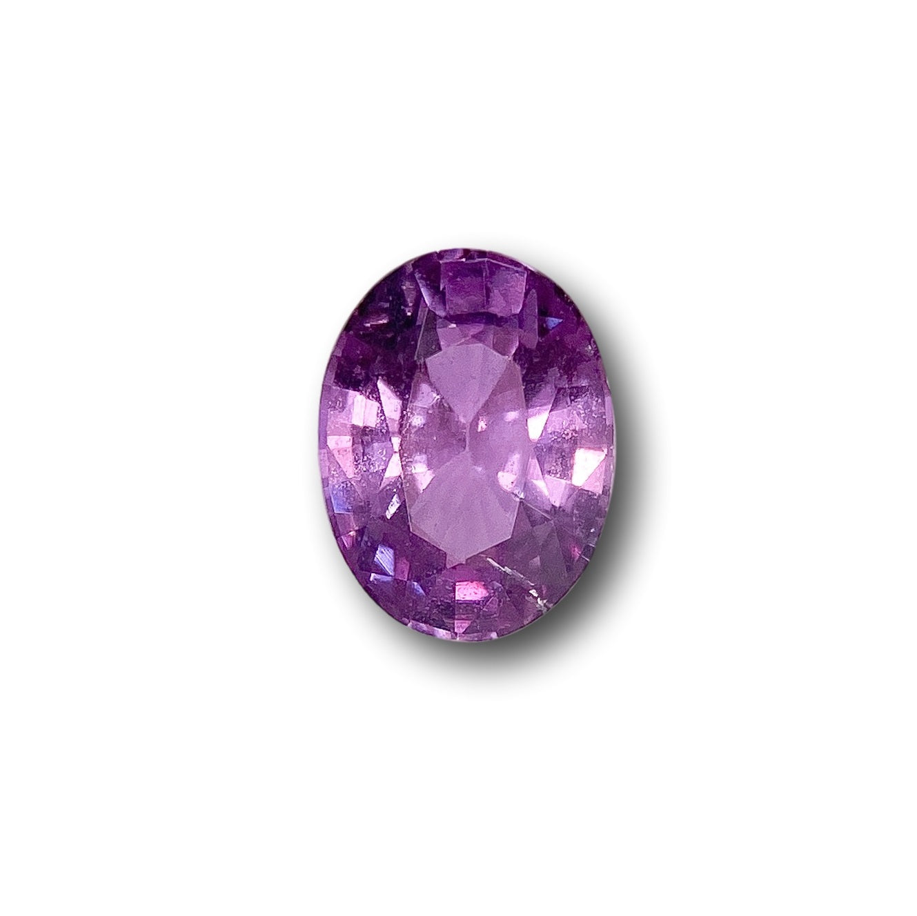 1.20ct | Brilliant Cut Oval Shape Violet Sapphire-Modern Rustic Diamond