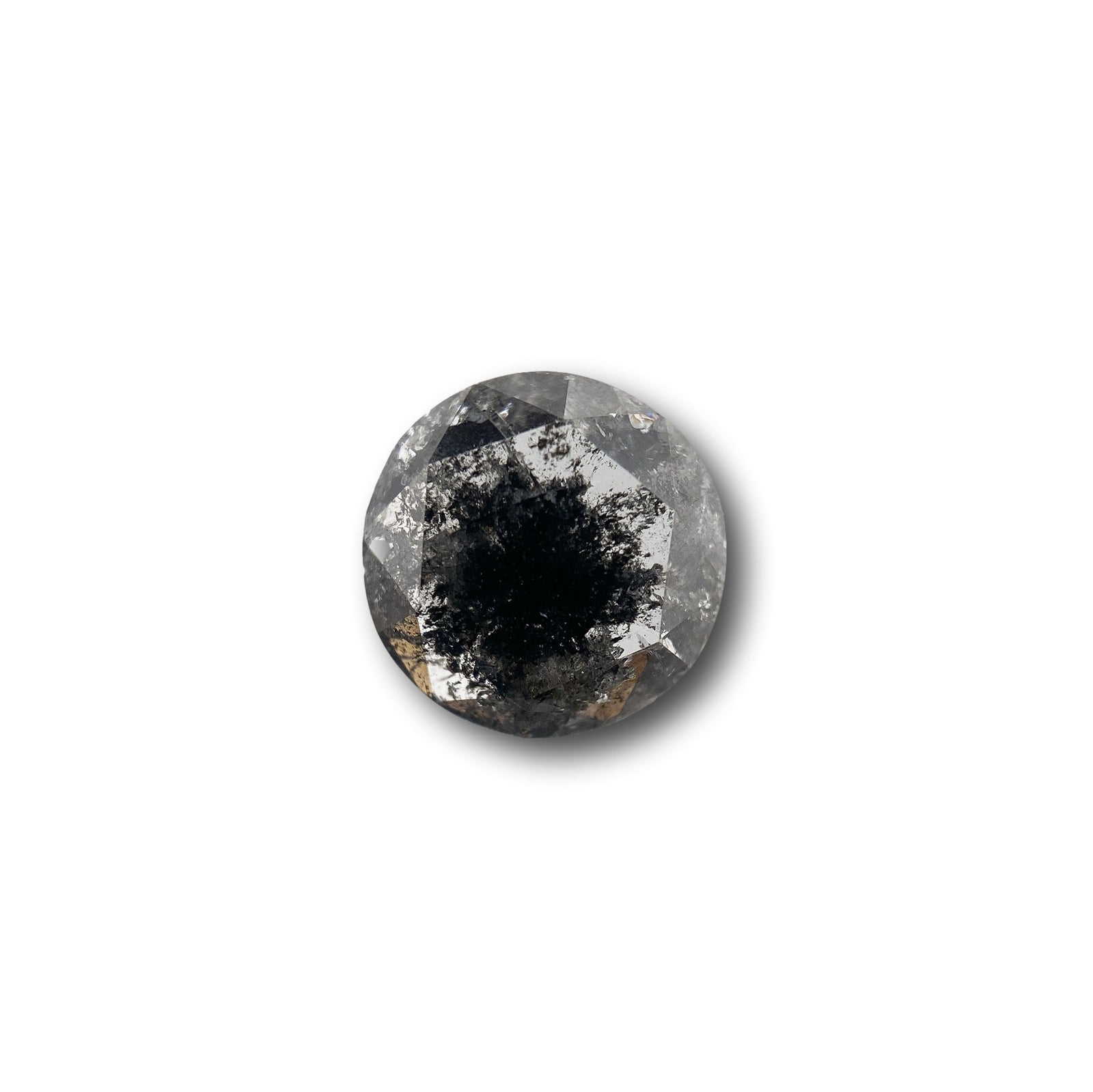 1.50ct | Rustic  Round Shape Rose Cut Diamond - Modern Rustic Diamond
