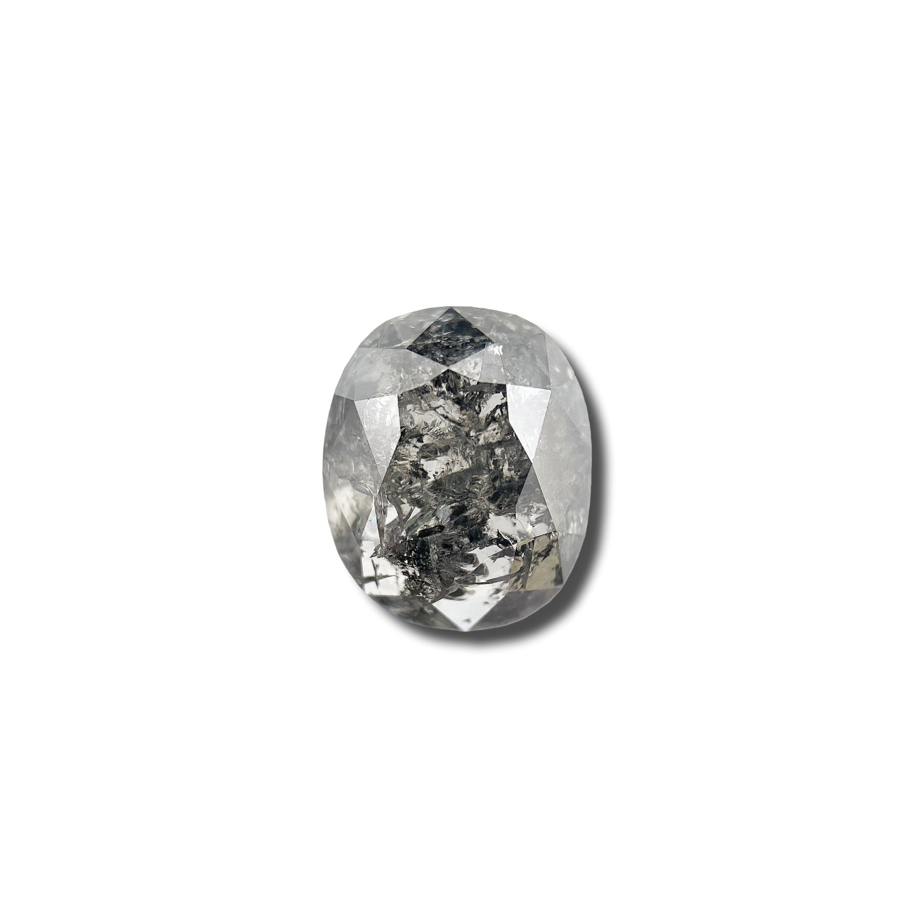 1.04ct | Rustic  Cushion Shape Rose Cut Diamond - Modern Rustic Diamond