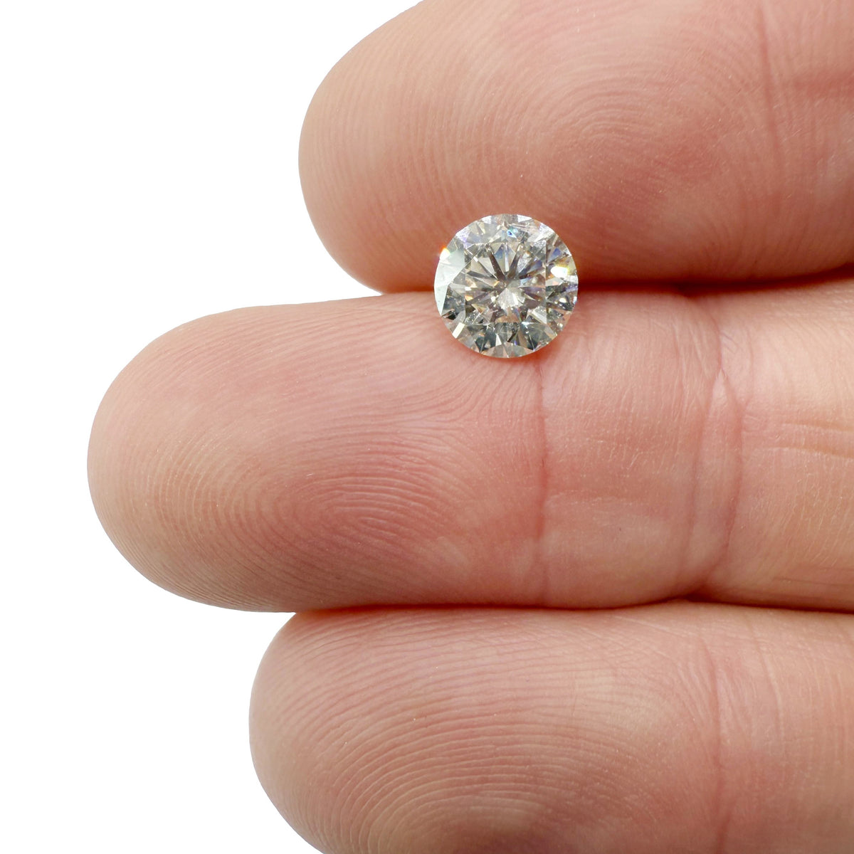 1.19ct | M/VS2 Round Shape Brilliant Cut Diamond (GIA) - Modern Rustic Diamond