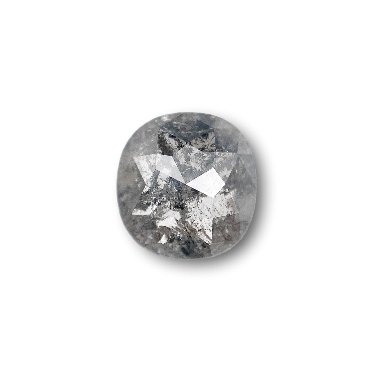 1.10ct | Rustic Cushion Shape Rose Cut Diamond - Modern Rustic Diamond