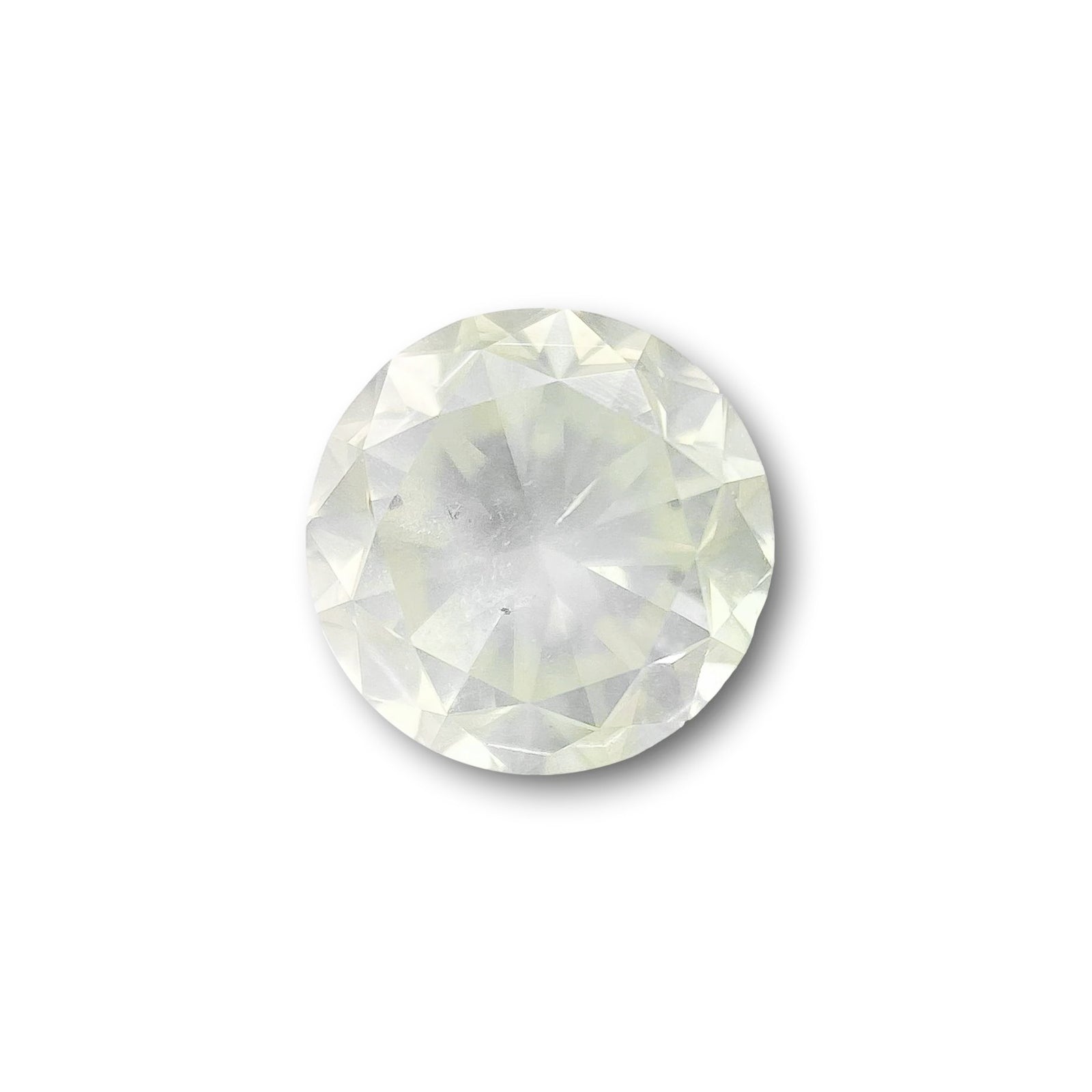 1.21ct | Salt & Pepper Round Shape Brilliant Cut Diamond - Modern Rustic Diamond