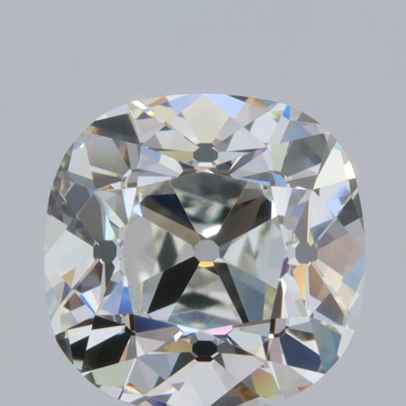 1.03ct | J/VVS1 Cushion Shape Old Mine Cut Diamond (GIA) - Modern Rustic Diamond