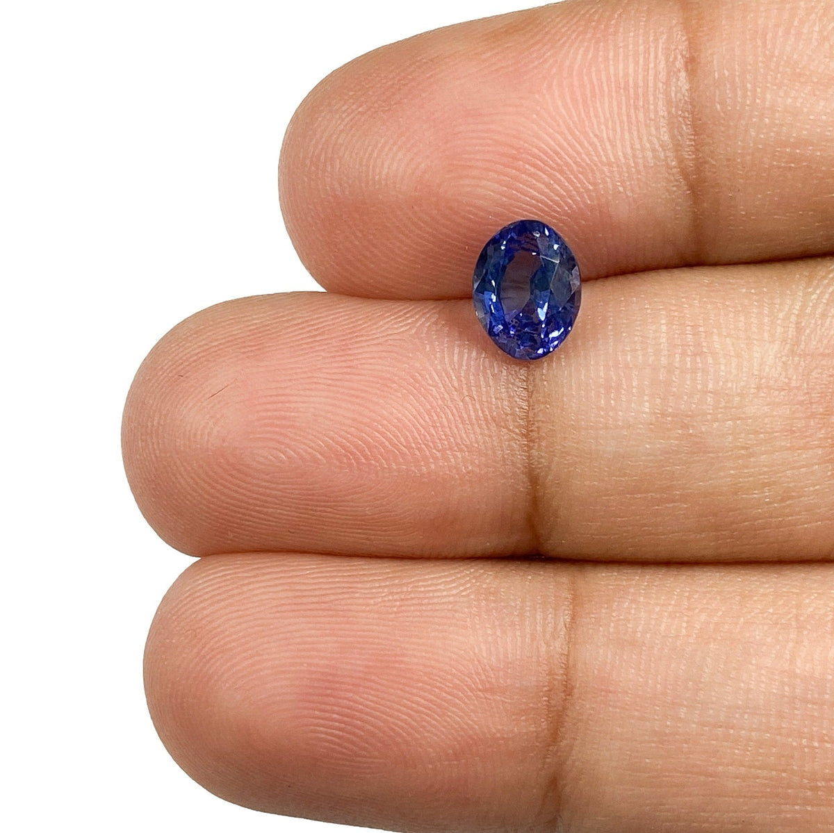 1.25ct | Brilliant Cut Oval Shape Blue Sapphire-Modern Rustic Diamond