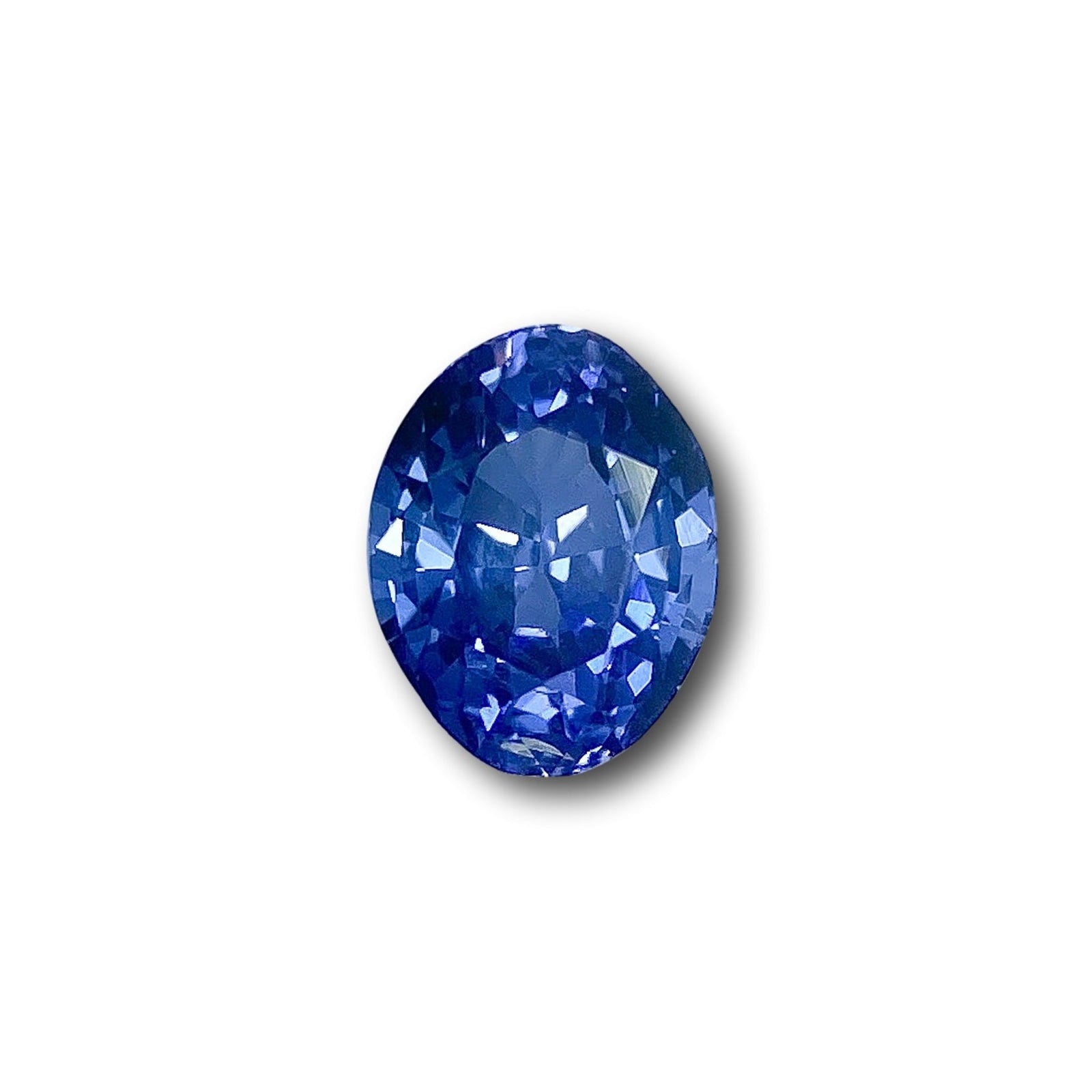 1.25ct | Brilliant Cut Oval Shape Blue Sapphire-Modern Rustic Diamond