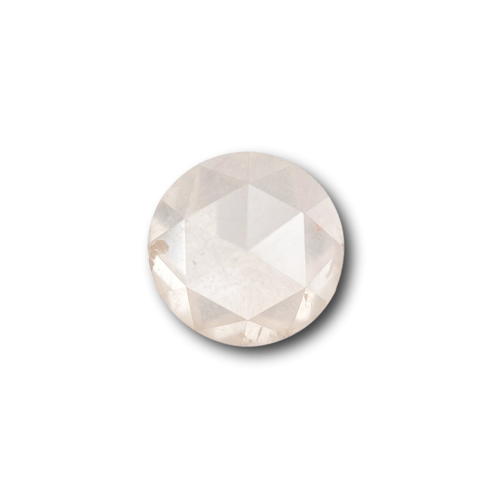 1.81ct | Salt & Pepper Round Shape Rose Cut Diamond - Modern Rustic Diamond